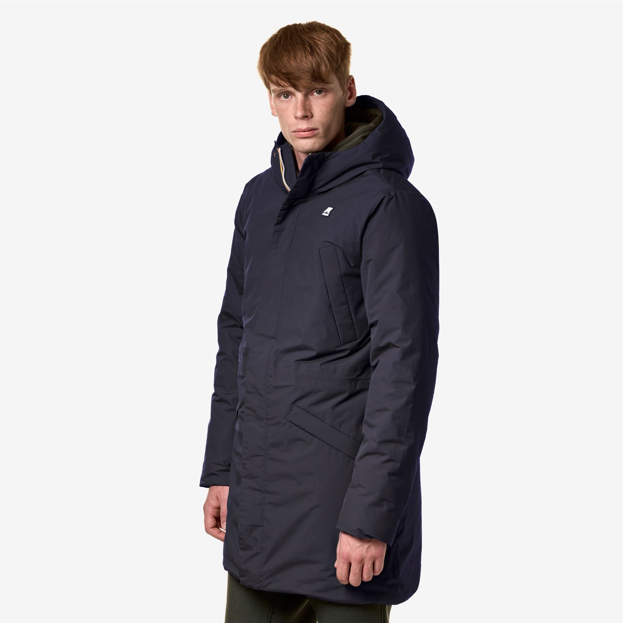 k-way-remi-ripstop-marmotta-parka-3-4-homme-blue-d-blue-a image 2