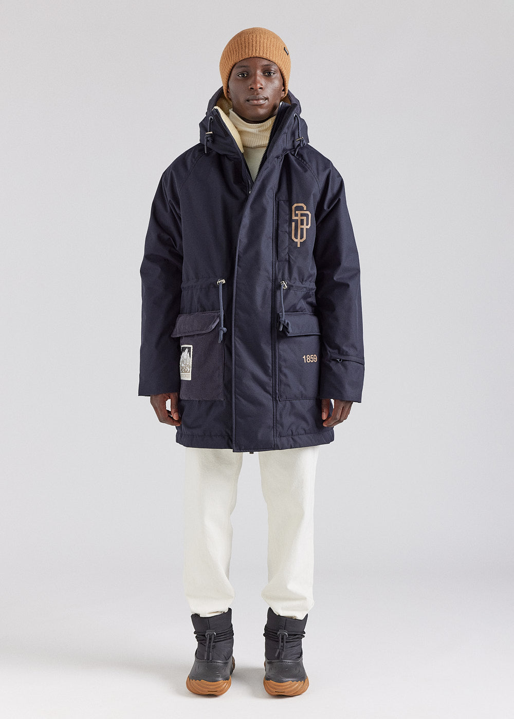 pyrenex-x-supakitch-prk-deep-ink-parka-grand-froid-imperm-able image 2