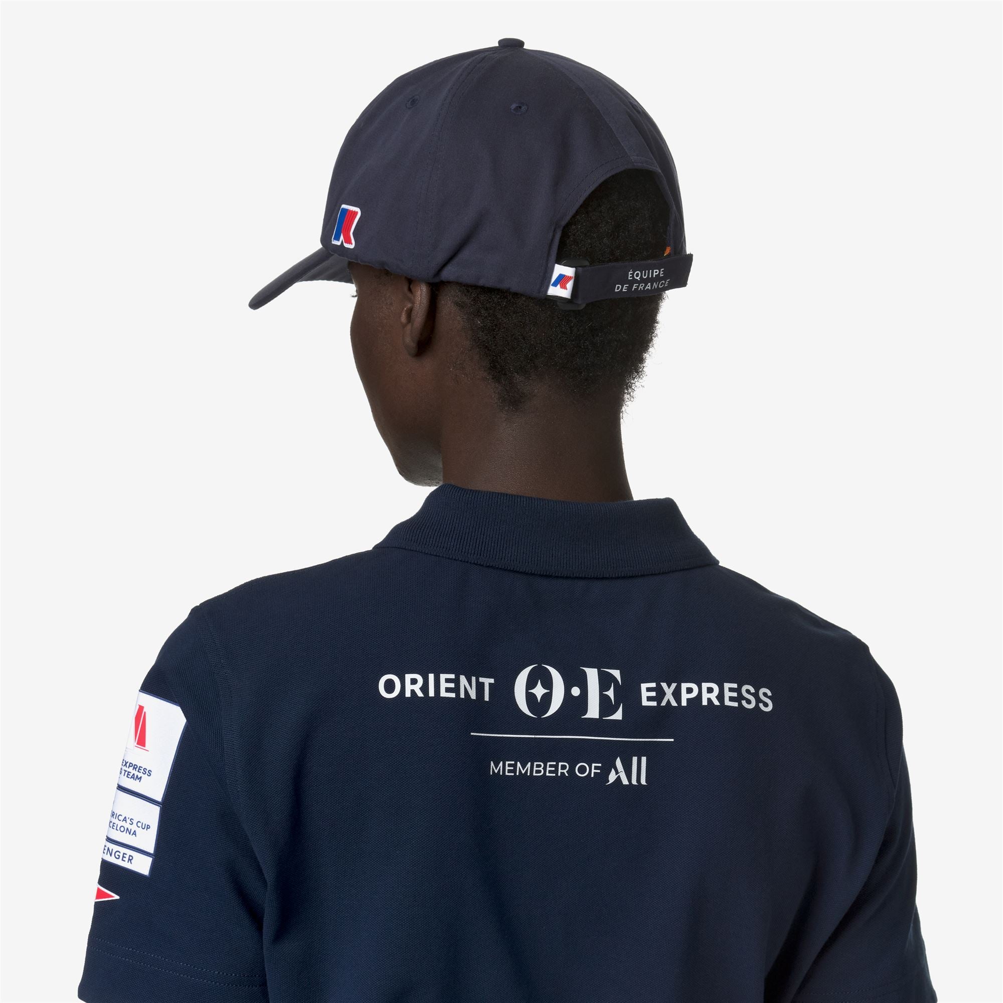 k-way-roberty-orient-express-team-ac-casquette-unisexe-blue-dress image 2