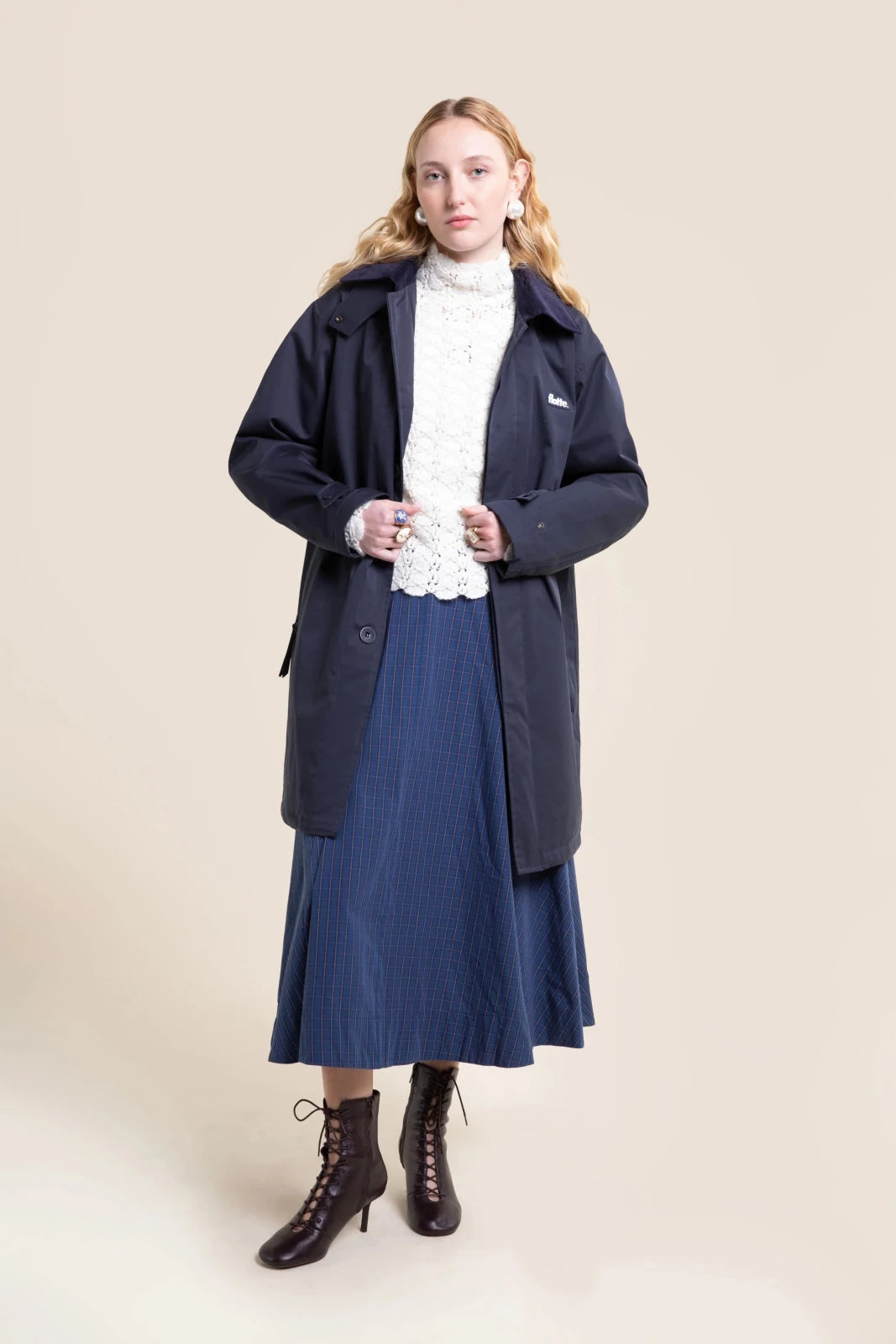 flotte-reuilly-parka-imperm-able-longue-bleu-marine image 8