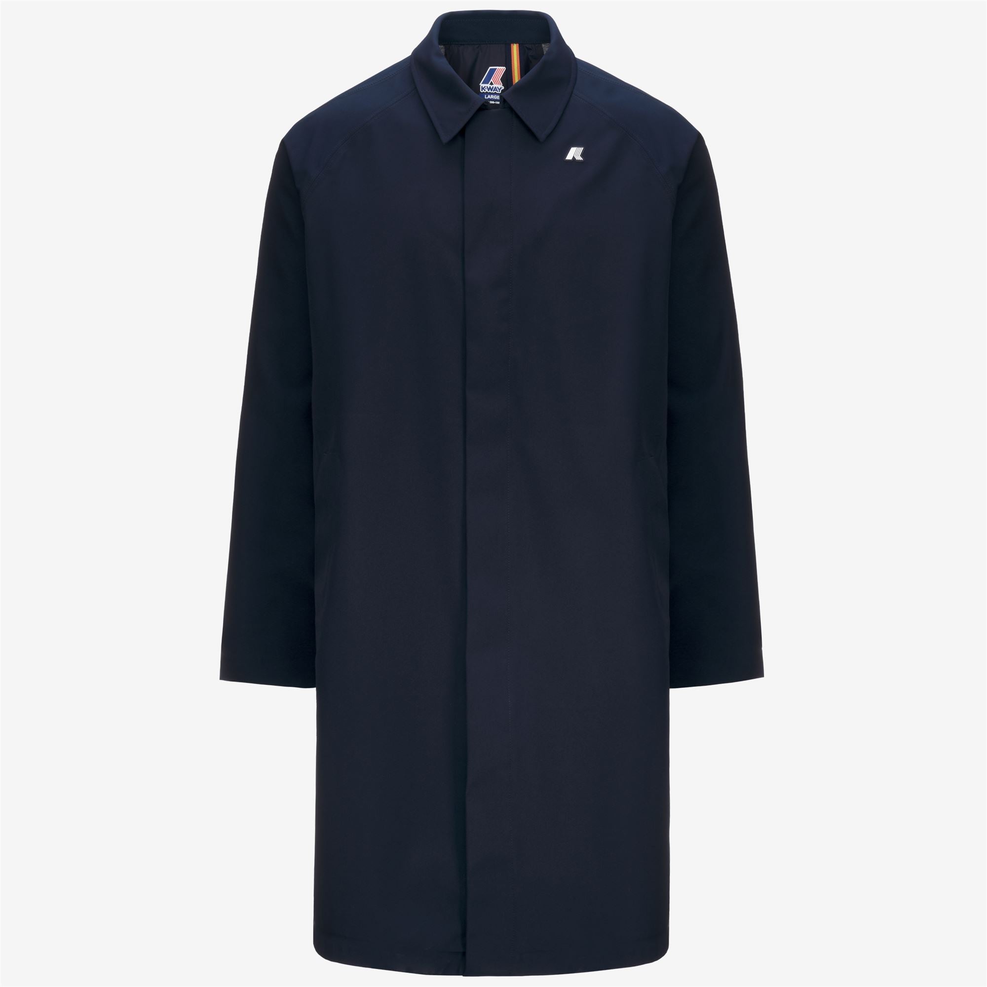 k-way-montague-bonded-jersey-veste-longue-homme-blue-depth image 5