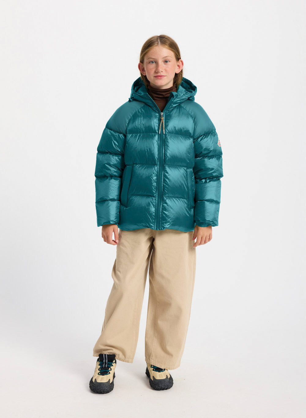 doudoune-capuche-enfant-pyrenex-sten-bleu-turquoise image 4