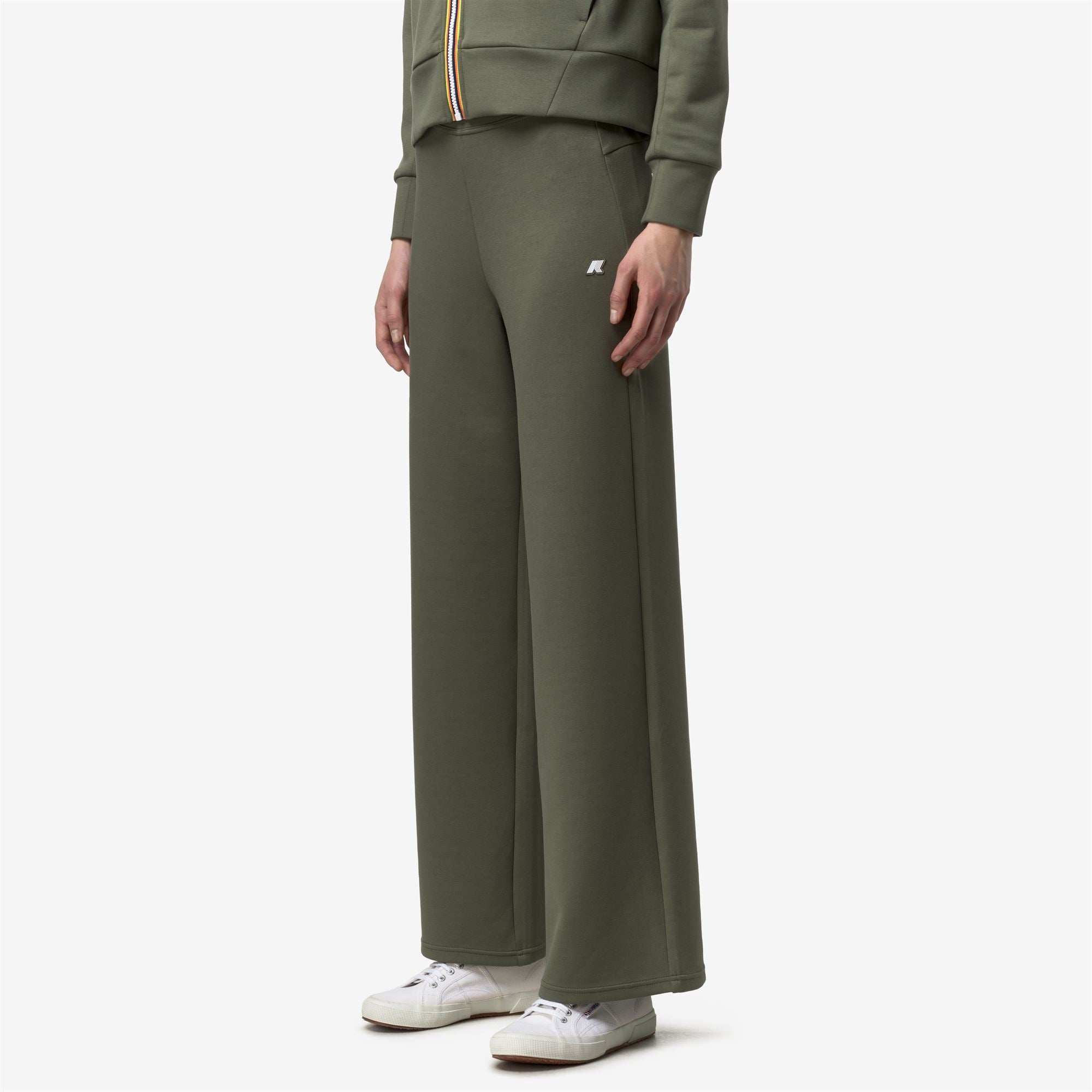 k-way-loire-light-spacer-pantalon-sport-femme-green-lichen image 1