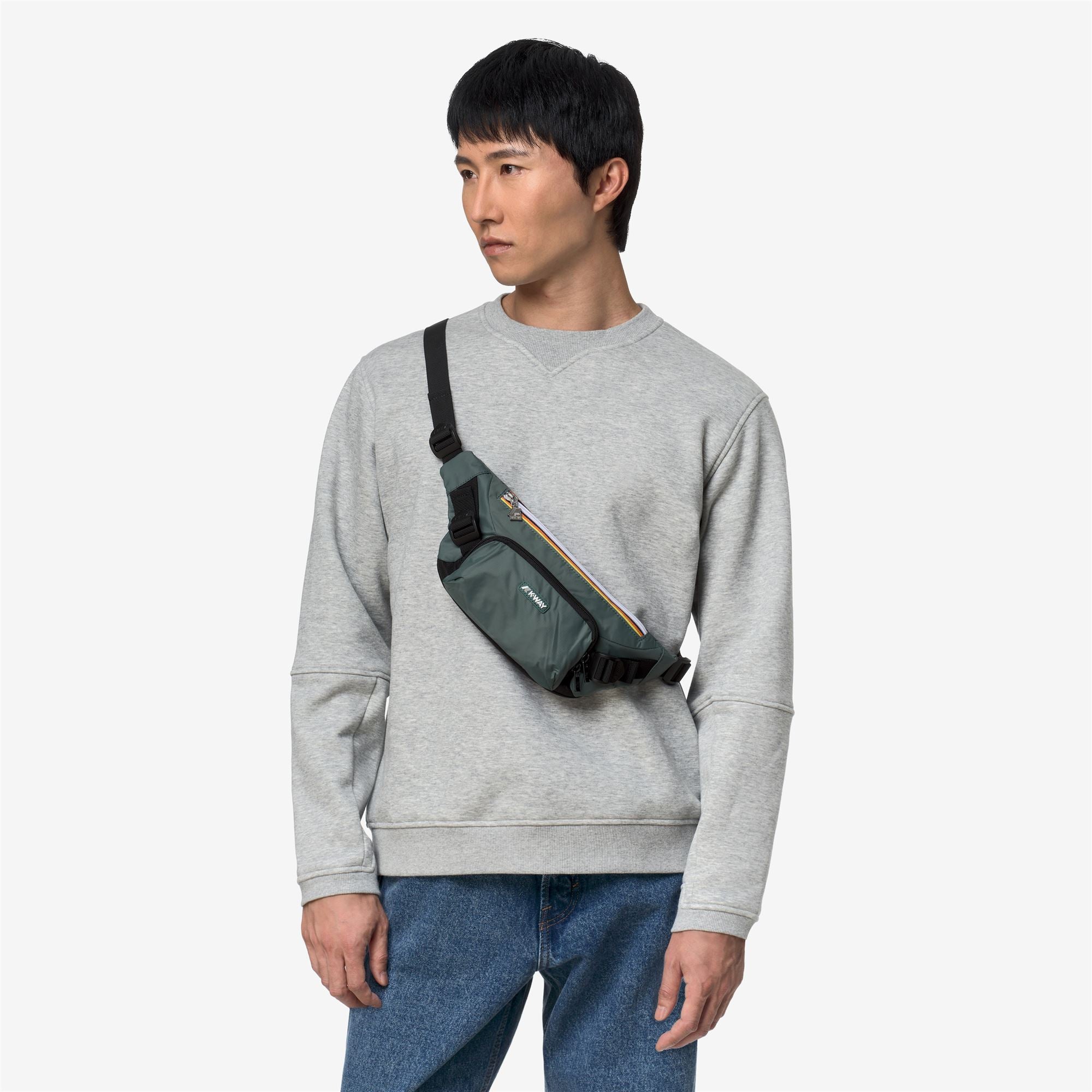 k-way-fericy-s-sac-banane-unisexe-green-balsam image 3