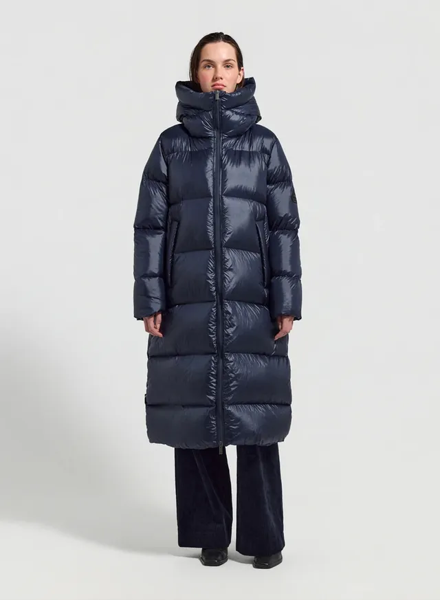 pyrenex-oriela-doudoune-longue-femme-bleu-marine image 1