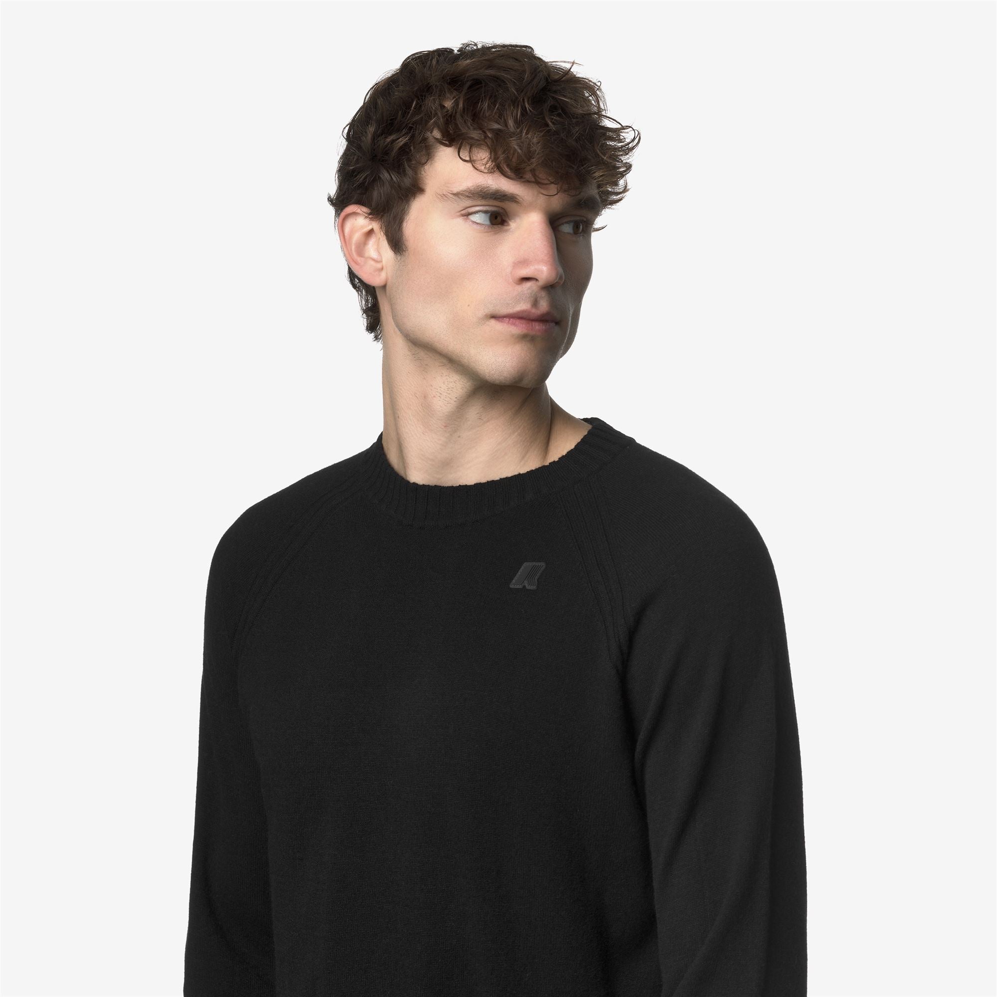 k-way-sebas-wool-cashmere-pull-homme-black-pure image 4