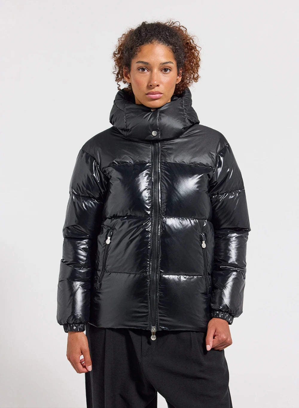 pyrenex-doudoune-brillante-femme-lively-noire image 6