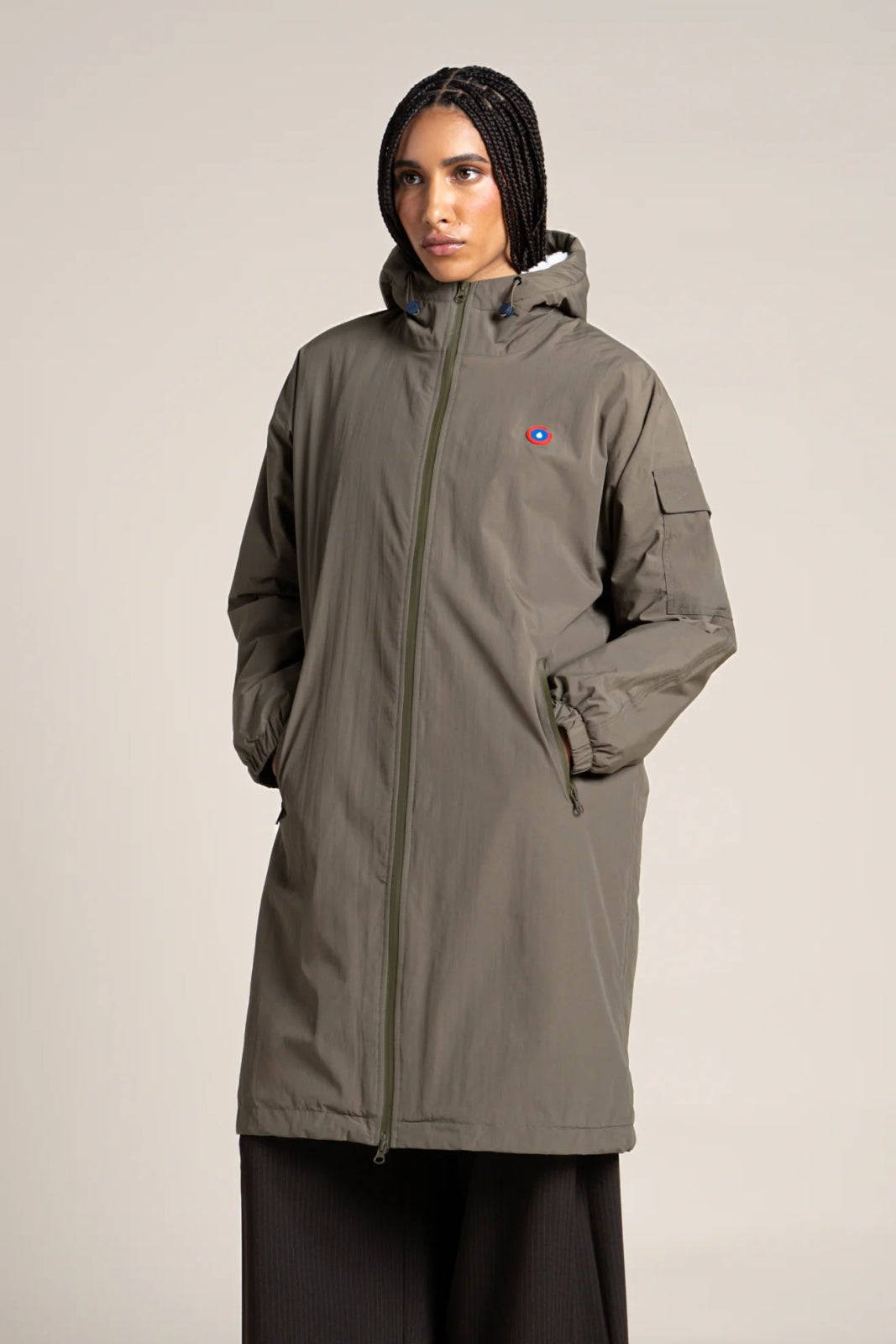 flotte-turenne-parka-longue-doubl-e-polaire-imperm-able image 4