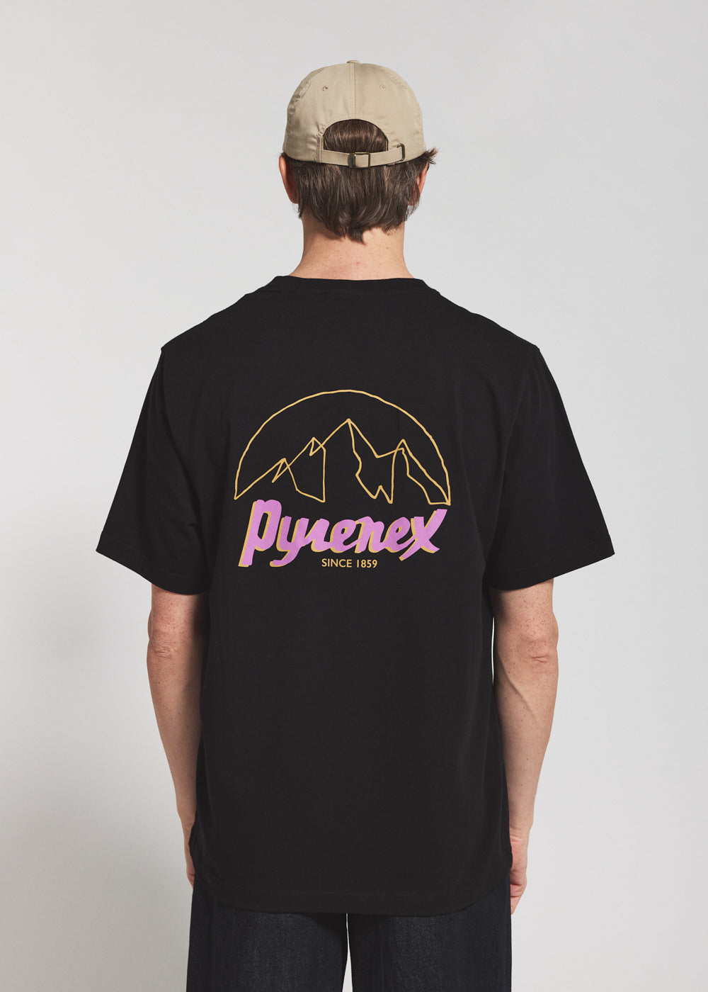 pyrenex-hill-t-shirt-unisexe-coton-bio-noir image 4