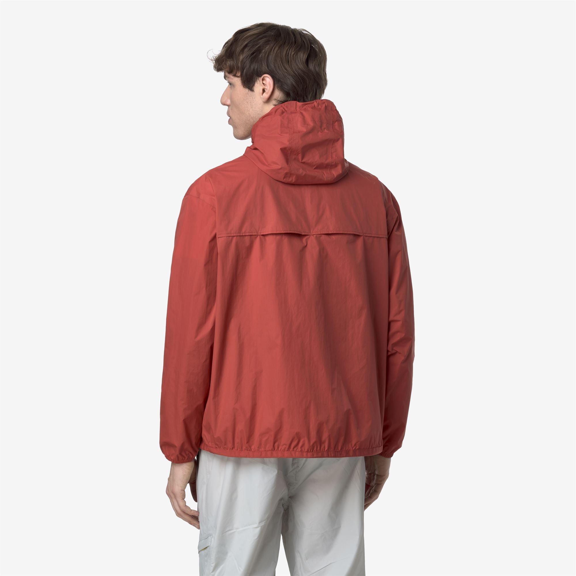 k-way-le-vrai-4-0-claude-coupe-vent-unisexe-red-jasper image 4
