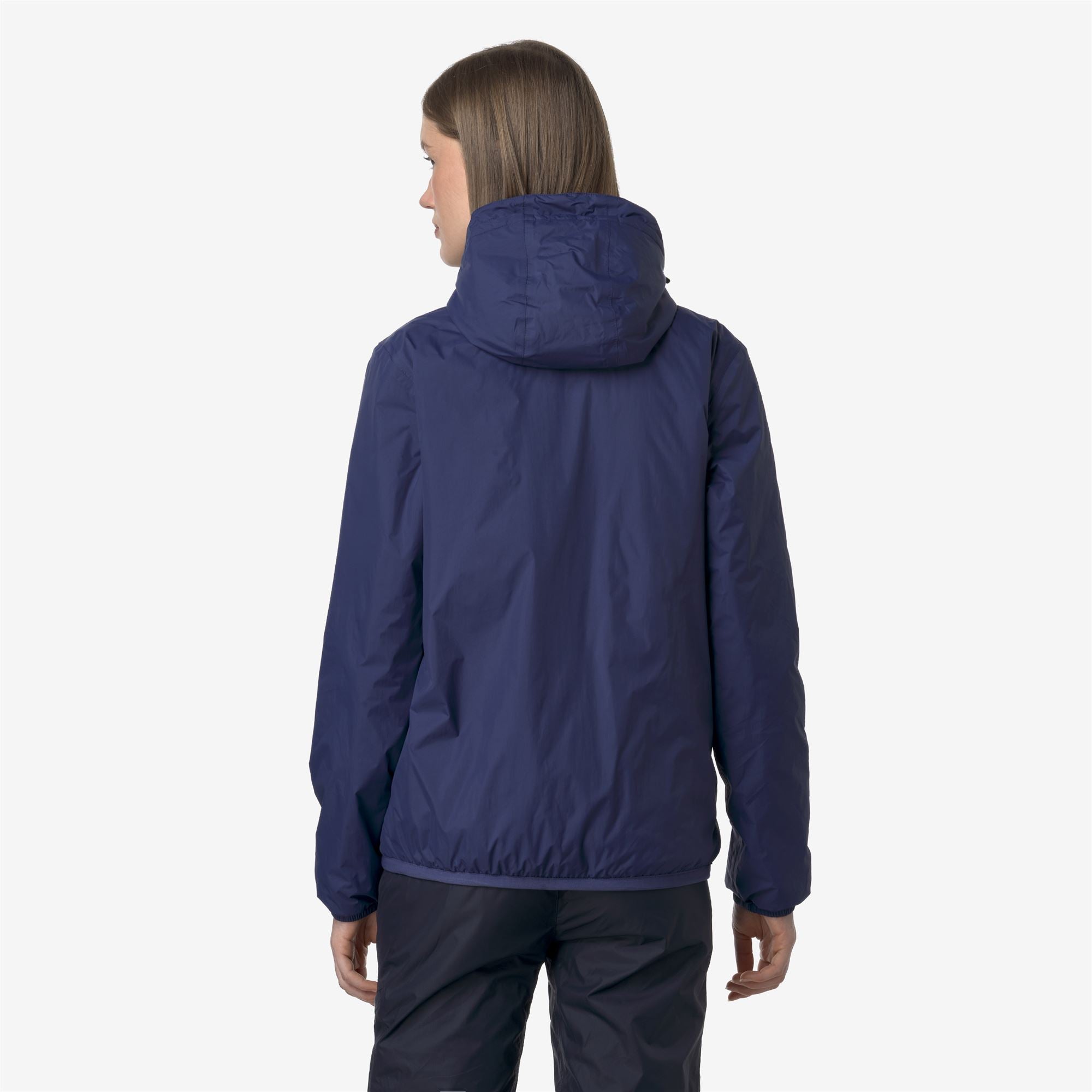 k-way-le-vrai-4-0-claude-warm-veste-mi-longue-unisexe-blue-deep-cobalt image 4
