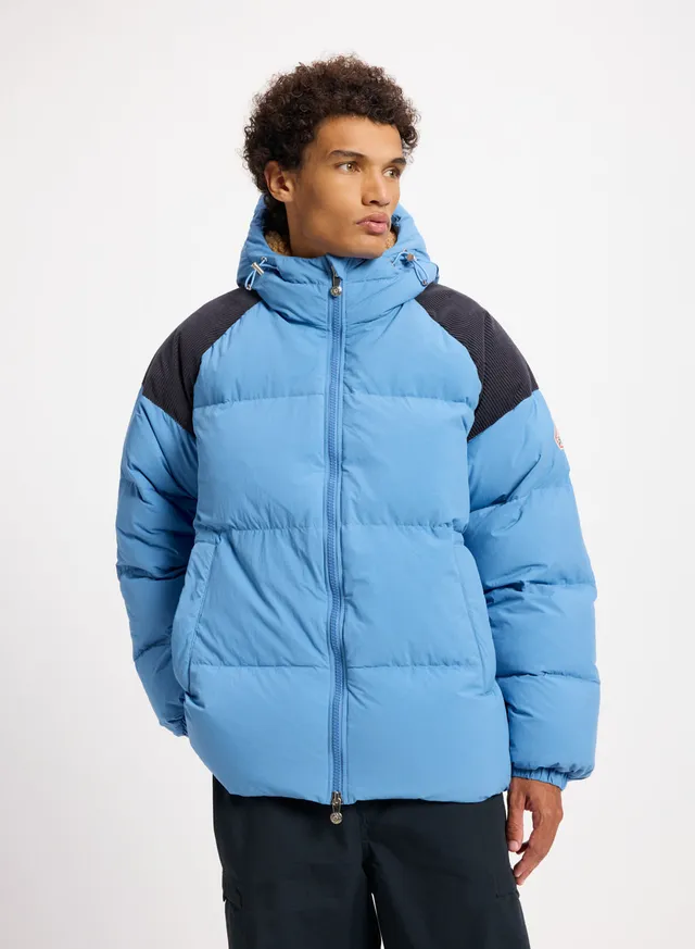 pyrenex-retro-sten-doudoune-unisexe-en-duvet-naturel-bleu-ciel image 1