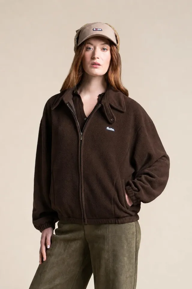 flotte-saint-maur-veste-polaire-recycl-e-col-polo image 1