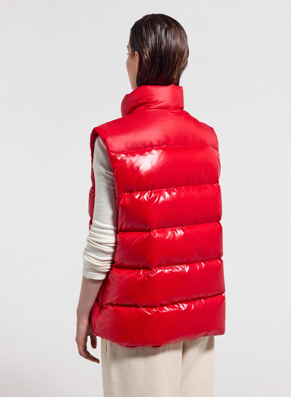 pyrenex-john-gilet-doudoune-sans-manches-unisexe-rouge image 6