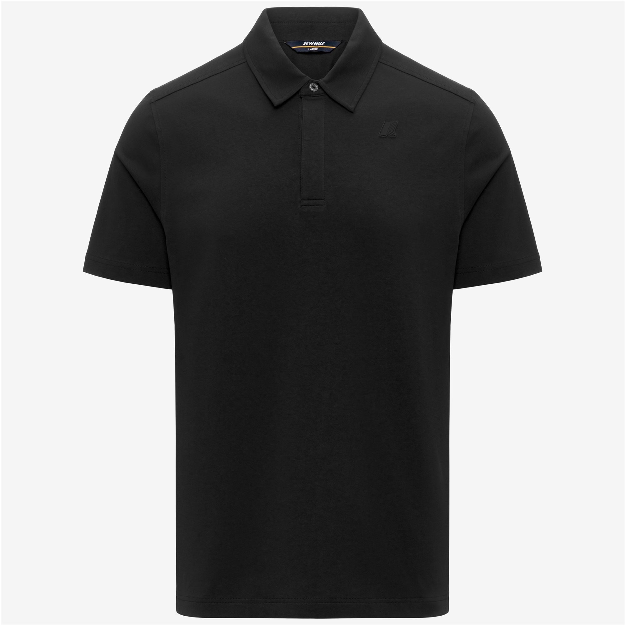 k-way-viggo-lt-stretch-jersey-slim-polo-homme-black-pure image 5