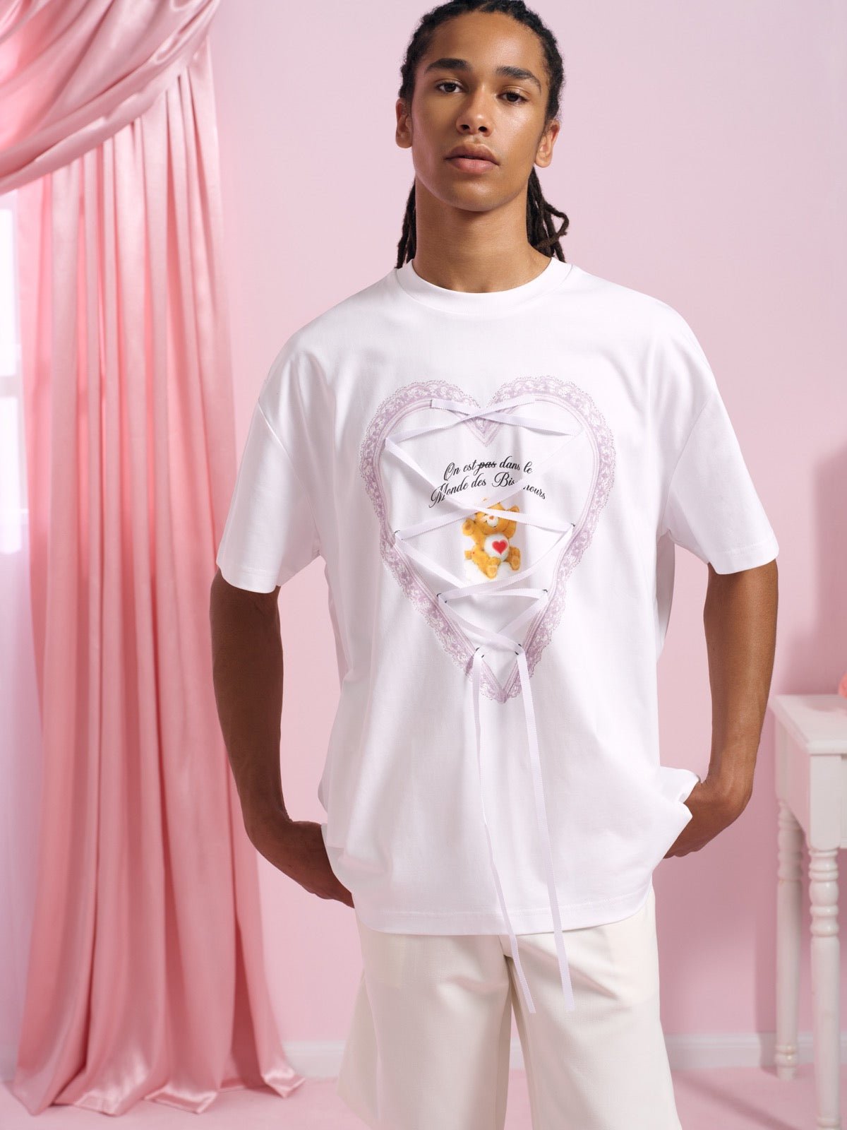 flotte-candie-t-shirt-bisounours-homme-oversize image 2