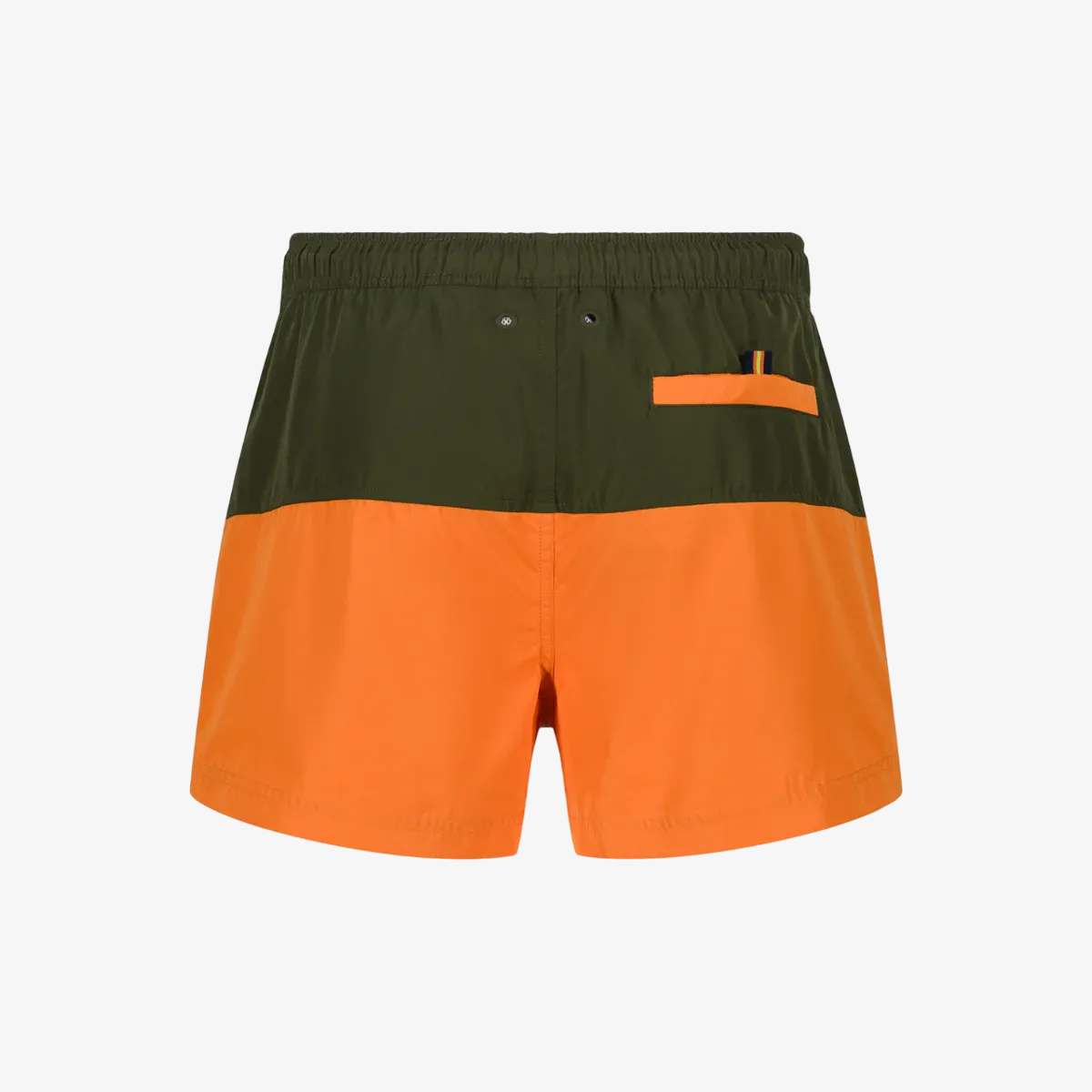 k-way-leslie-maillot-de-bain-homme-green-c-orange-m image 2