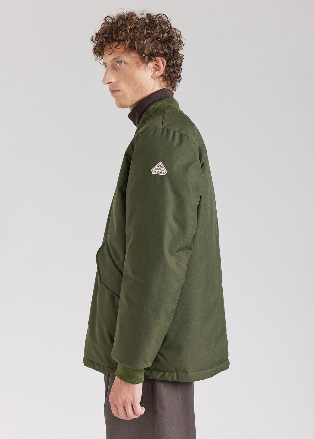 pyrenex-blouson-en-duvet-soulom-deep-khaki image 3