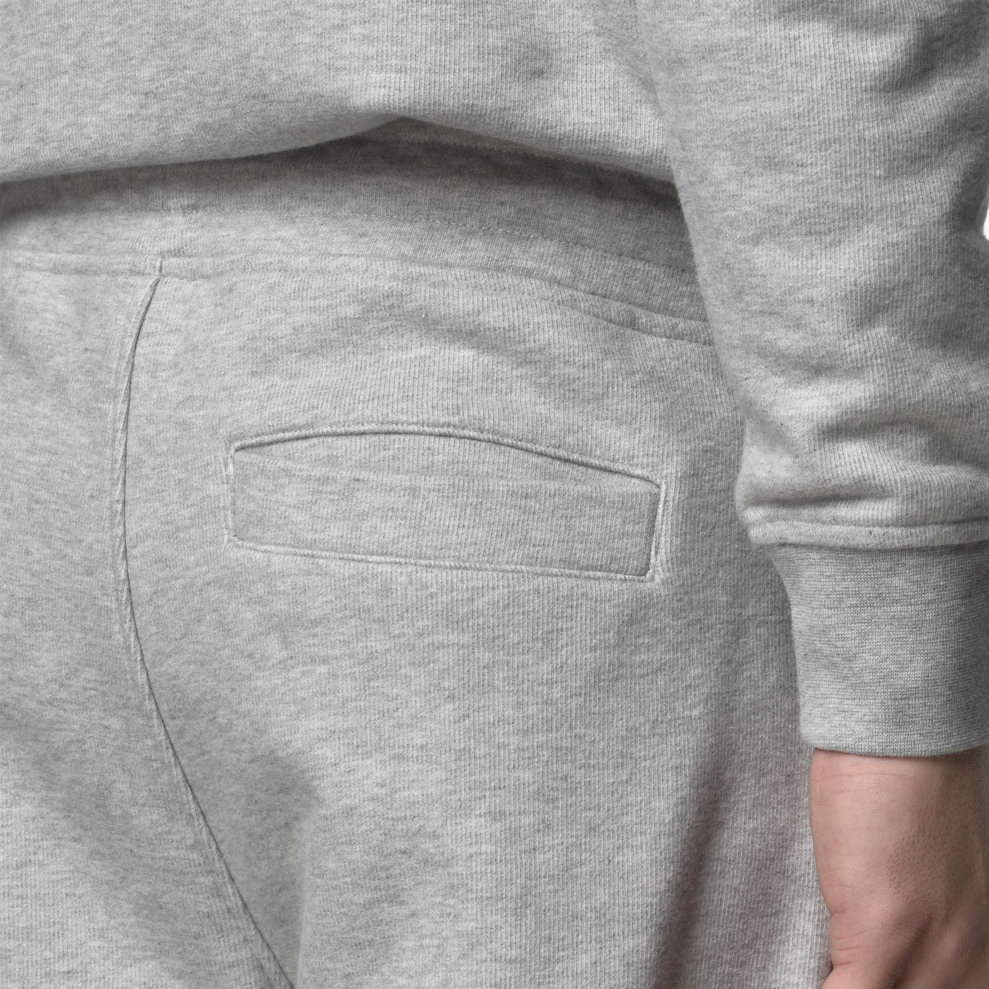 k-way-mickyel-heavy-fleece-pantalon-jogging-homme-grey-mel image 4