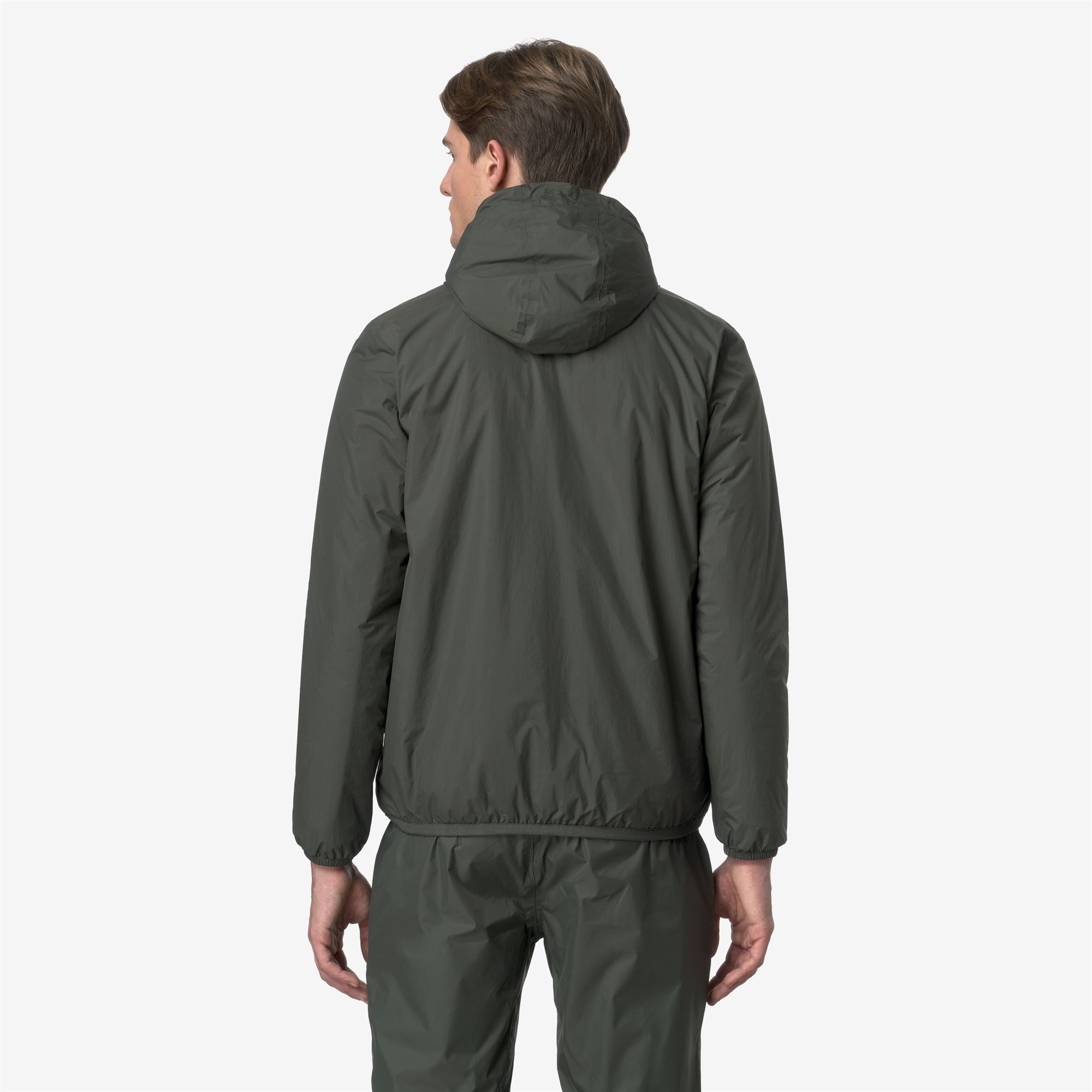 k-way-le-vrai-4-0-claude-warm-veste-milieu-unisexe-green-blackish image 4