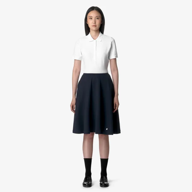 k-way-berenil-light-spacer-jupe-longuette-femme-blue-depth image 1