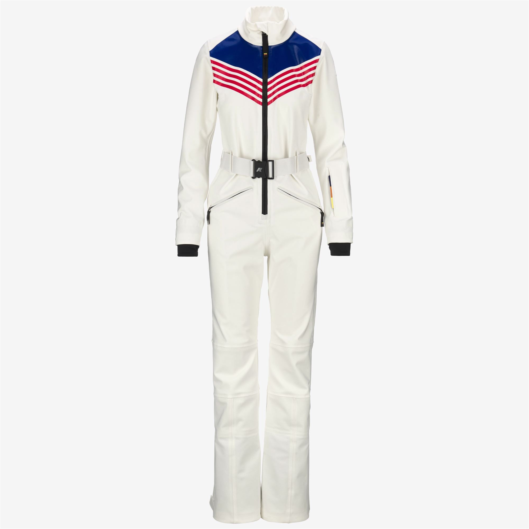 k-way-lechere-iconic-logo-combinaison-femme-white-g-red-blue-r image 5