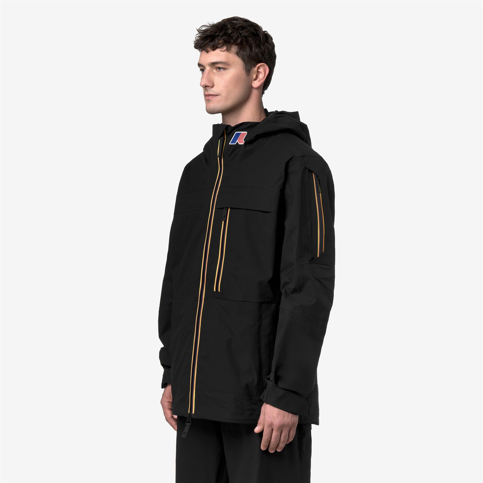 k-way-ollie-3l-scotty-james-veste-ski-homme-black-pure image 2
