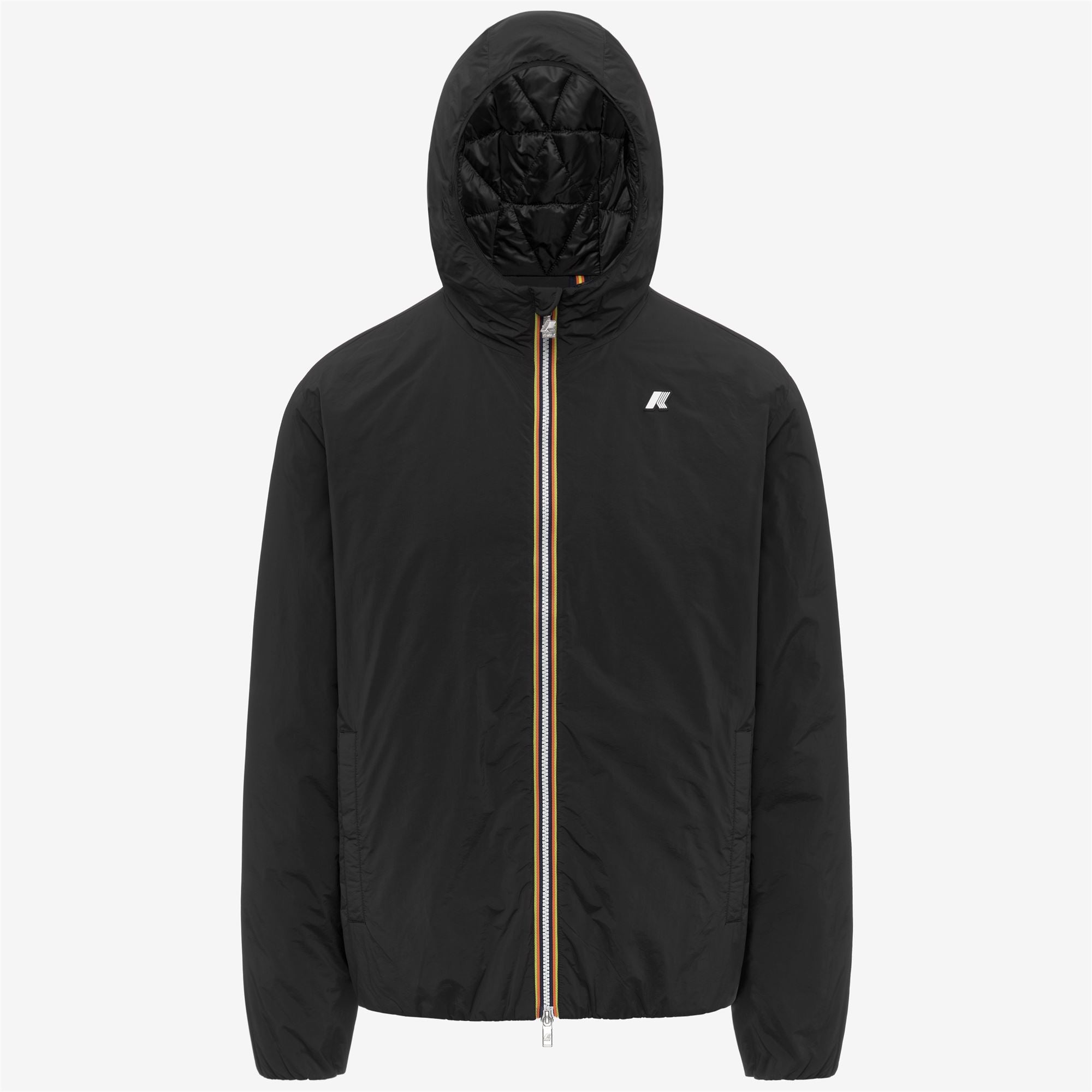 k-way-jack-plain-warm-veste-courte-homme-black-pure image 5