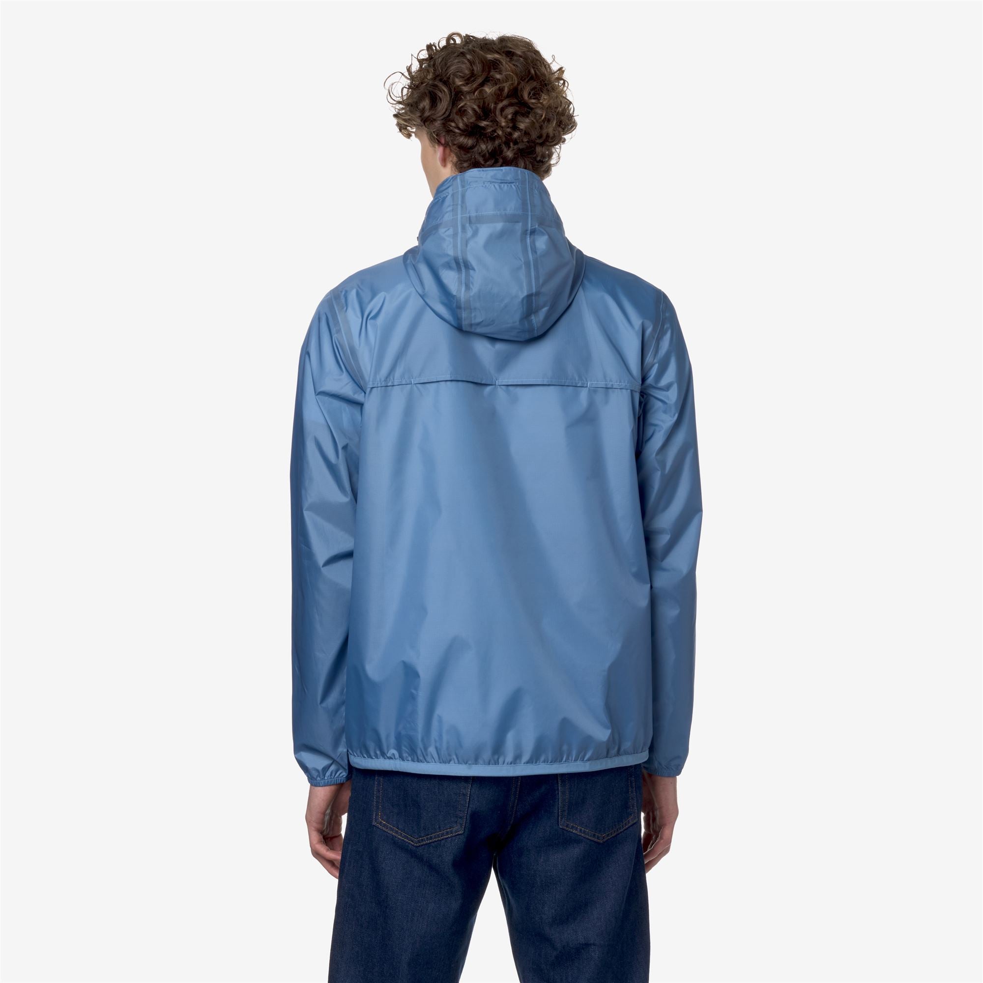 k-way-le-vrai-3-0-claude-mk-veste-mi-longue-unisexe-blue-smoked image 3