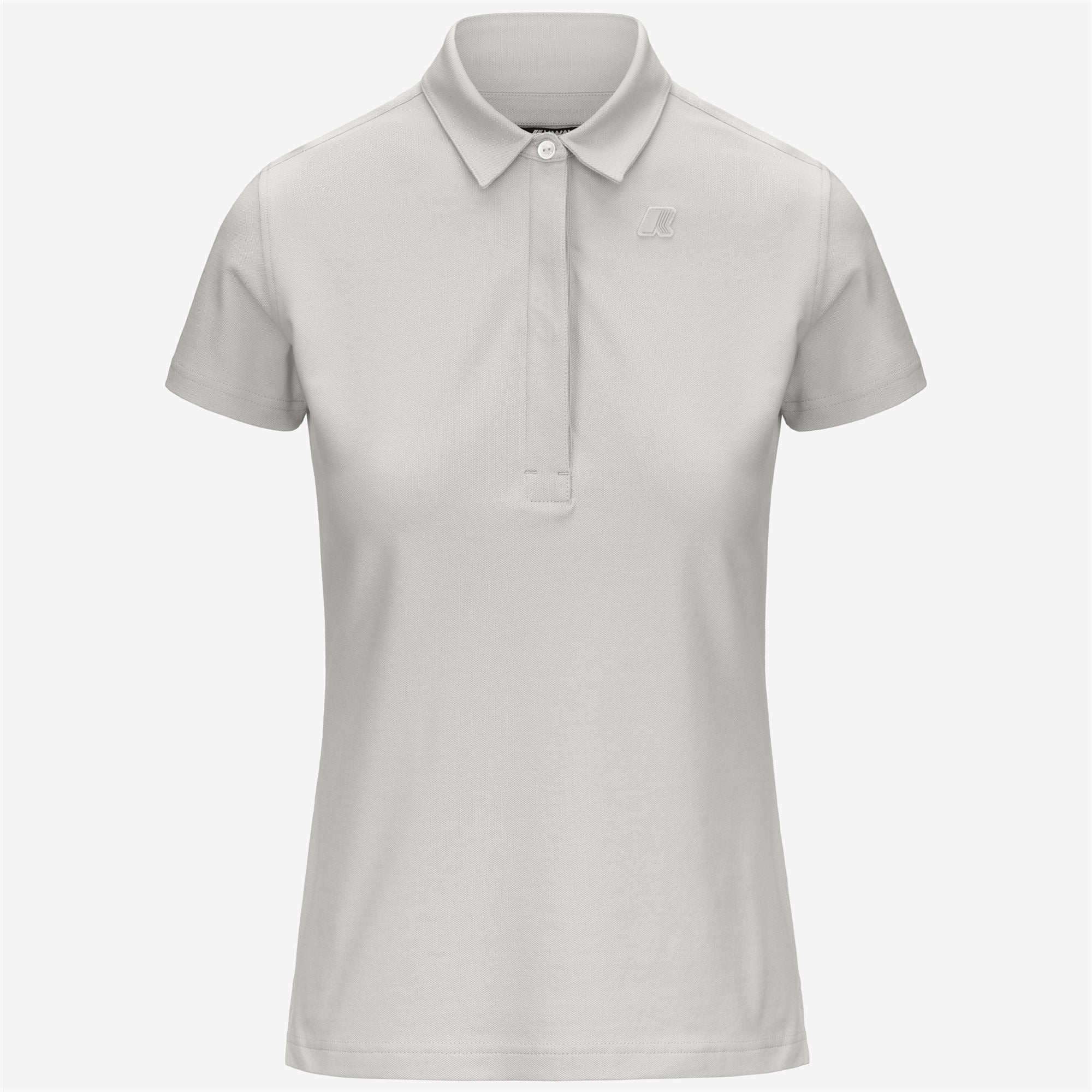 k-way-amedea-pique-slim-polo-femme-beige-lt image 5