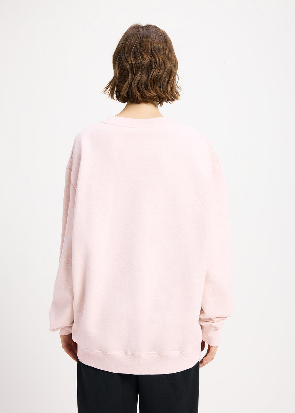 pyrenex-escou-sweatshirt-coton-bio-rose-poudr image 3