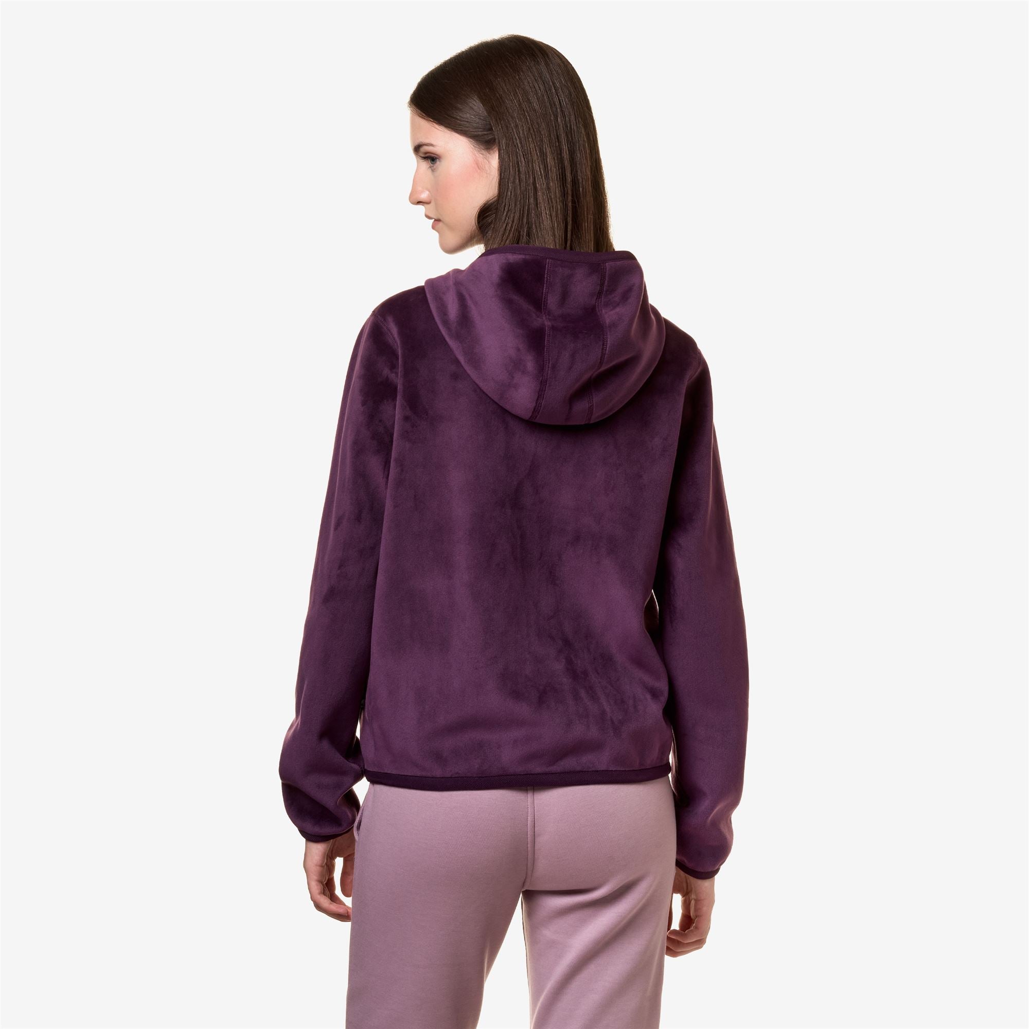 k-way-lily-velour-polar-double-veste-polaire-femme-violet-p-violet-d image 3