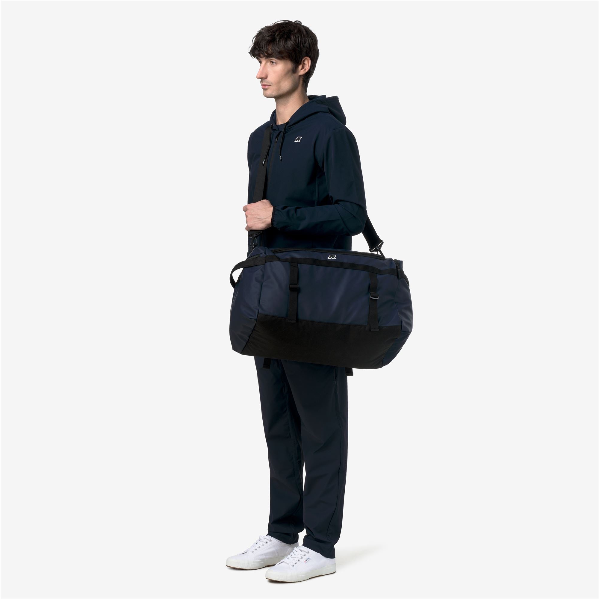 k-way-vercos-travel-sac-polochon-unisexe-blue-depth image 4