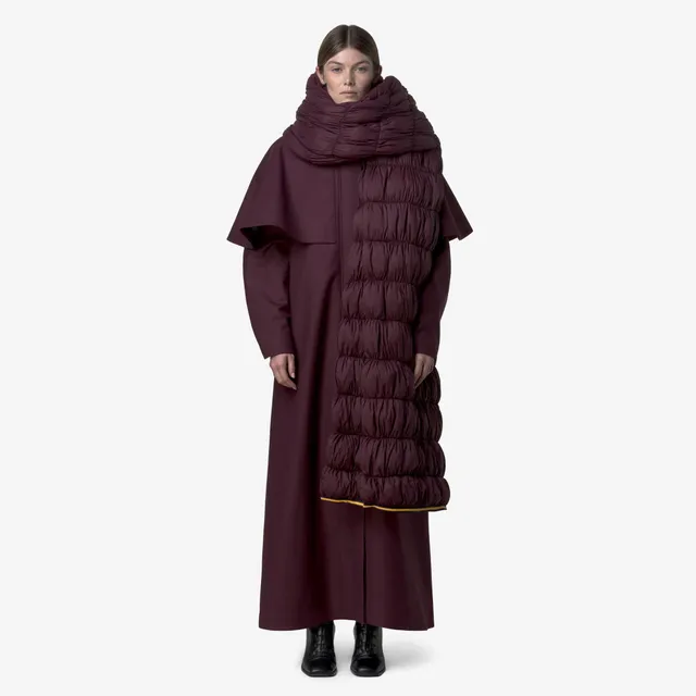k-way-souffle-maxi-tech-warm-charpe-unisexe-red-dk-amaranto image 1