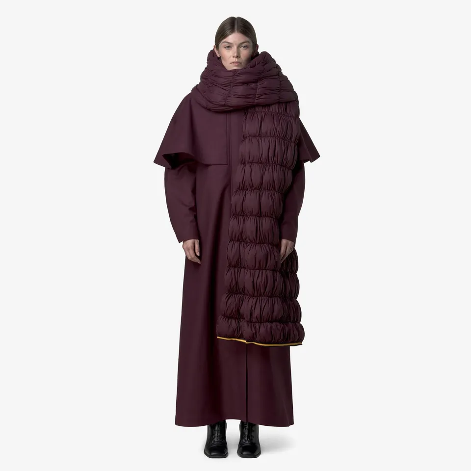 k-way-souffle-maxi-tech-warm-charpe-unisexe-red-dk-amaranto image 1