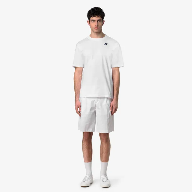 k-way-solo-jersey-wave-t-shirt-homme-white-white image 1