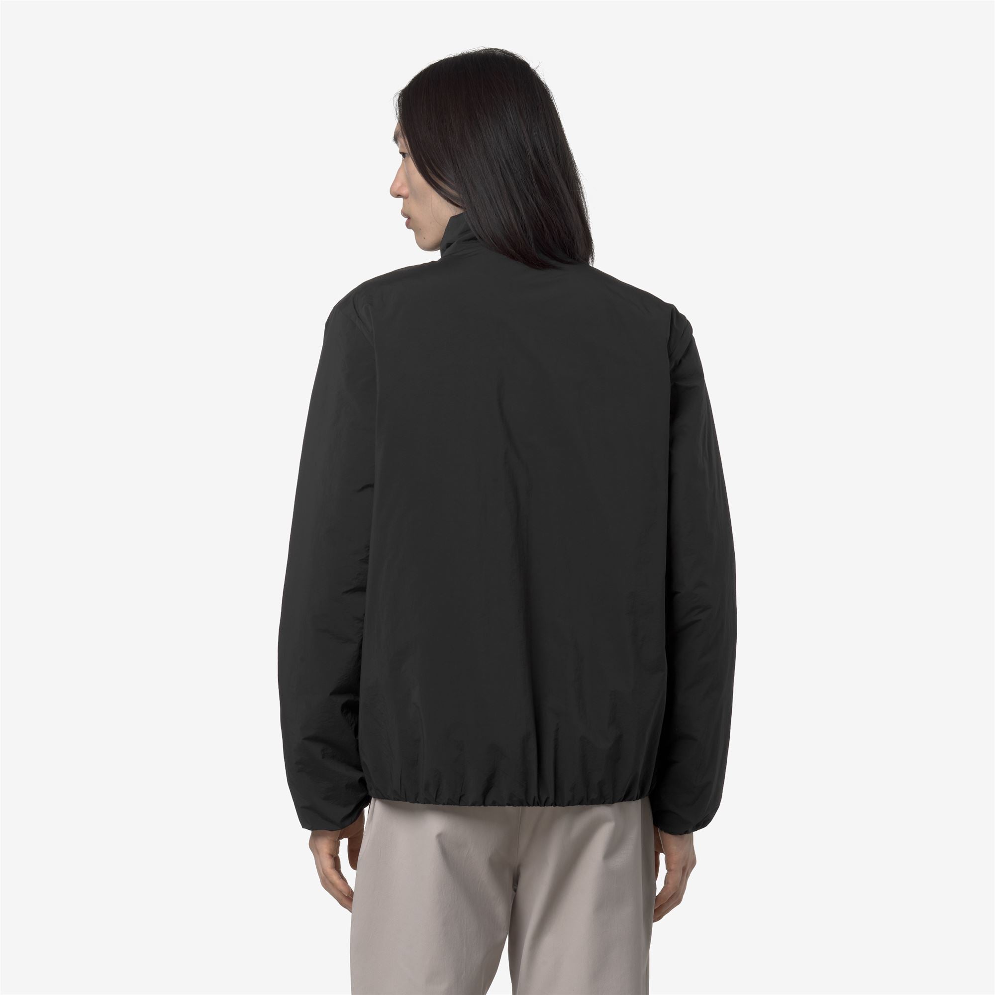 k-way-valentine-plain-warm-veste-courte-homme-black-pure image 3