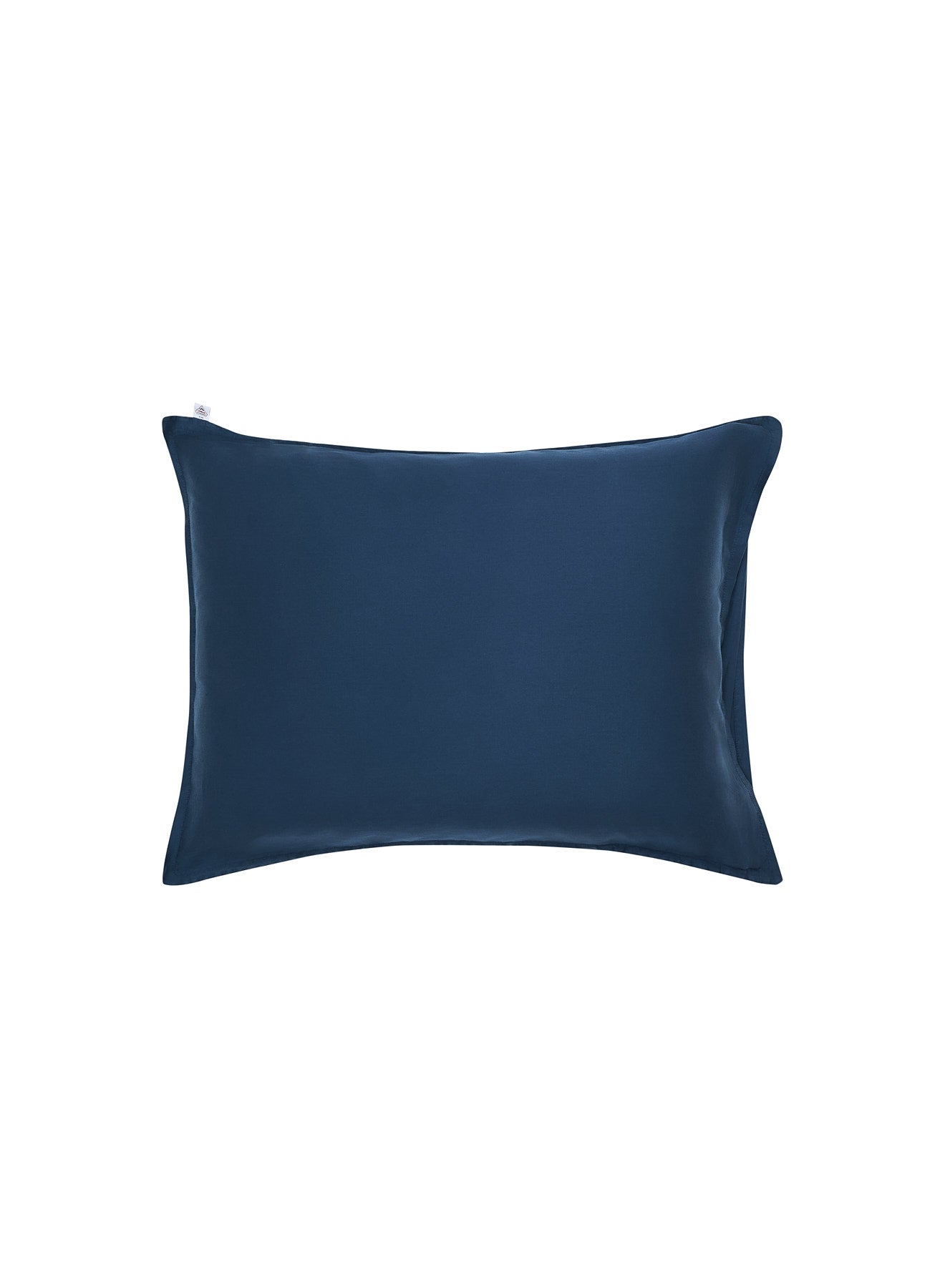 pyrenex-lily-taies-d-oreiller-x2-bleu-encre-coton-bio-tencel image 4