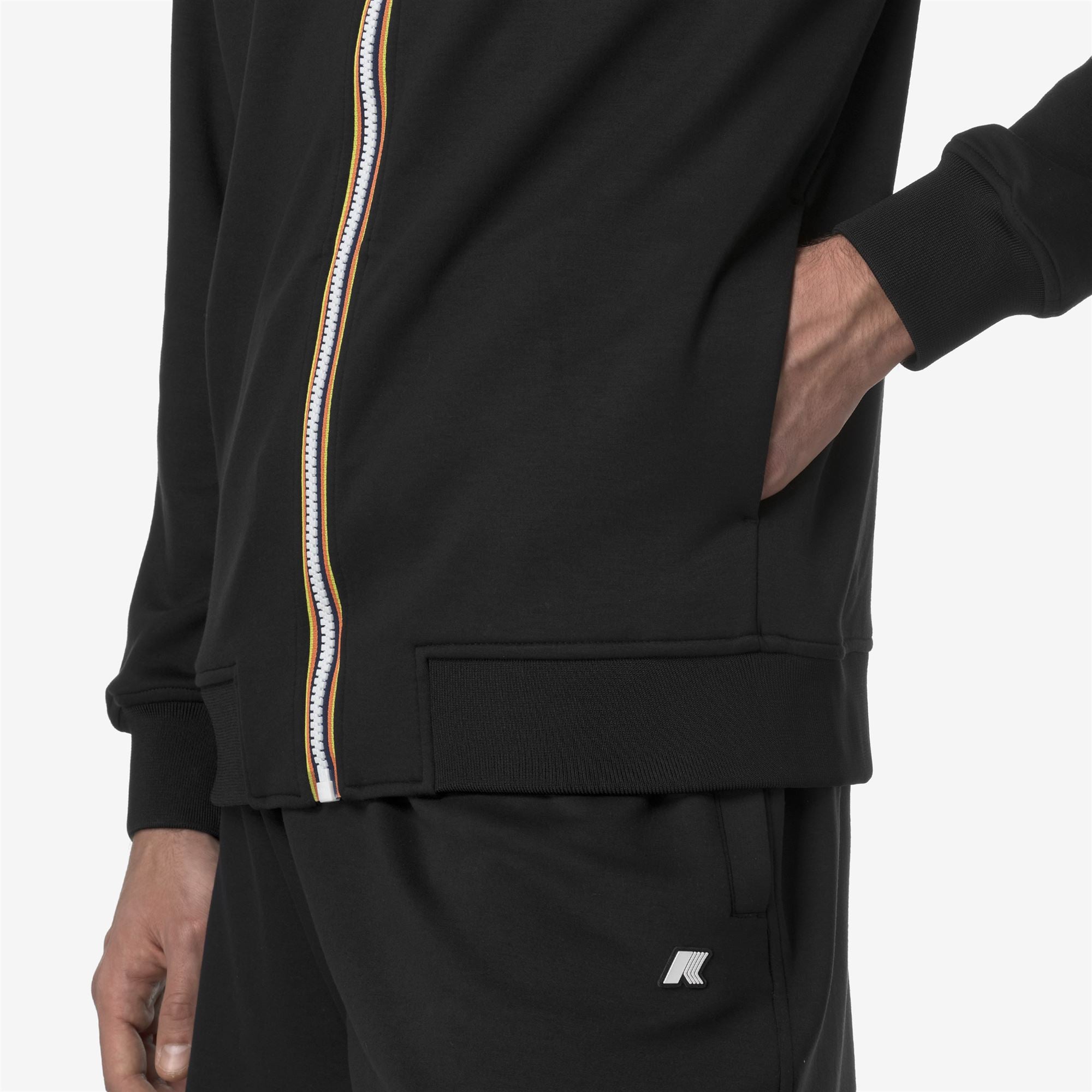 k-way-rainer-light-spacer-veste-polaire-homme-black-pure image 4