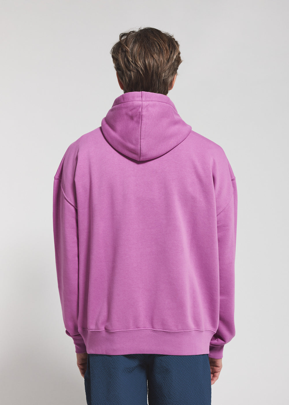 pyrenex-sierra-pullover-unisexe-capuche-violet-coton-bio image 4