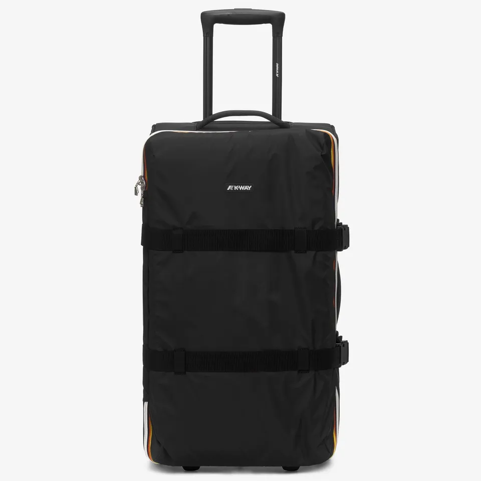 k-way-blossac-m-valise-trolley-de-voyage-unisexe-black-pure image 1
