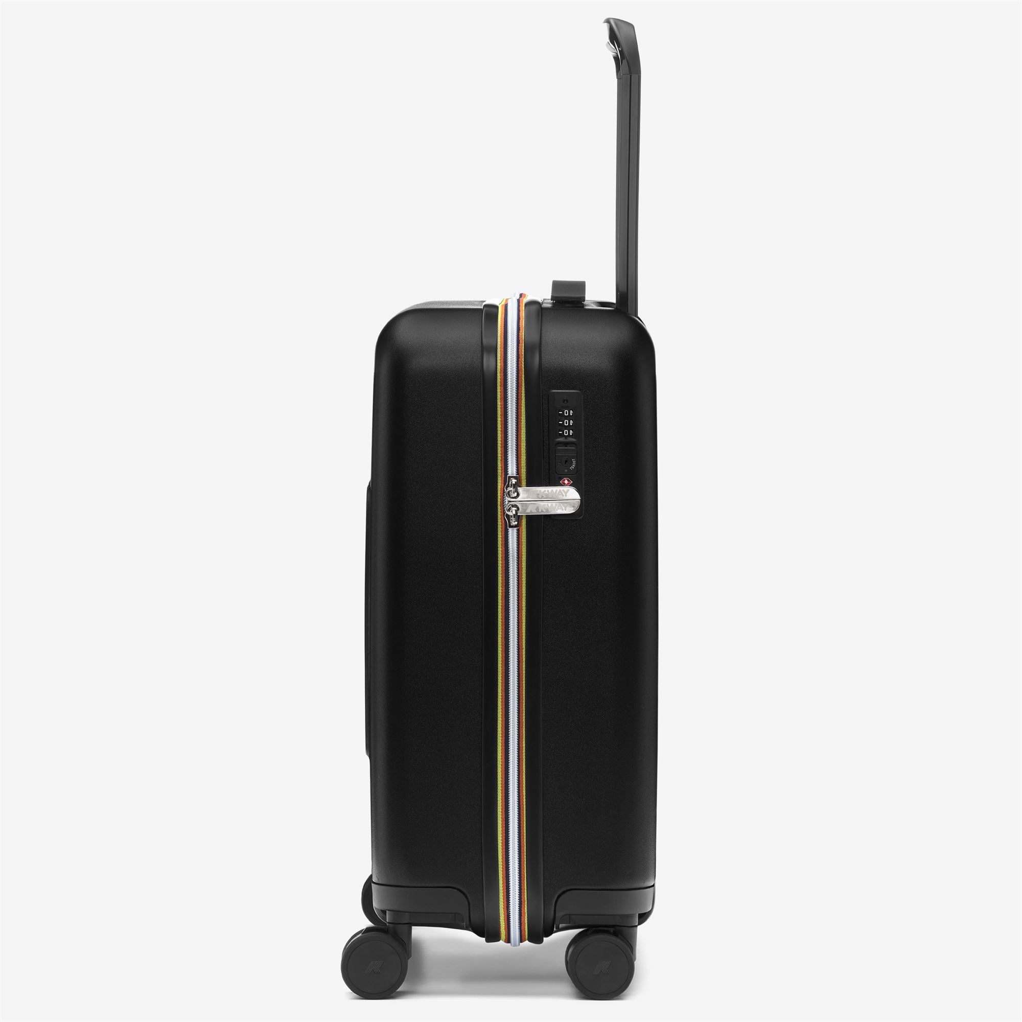 k-way-eudoxie-logo-valise-cabine-rigide-unisexe-black-pure image 2