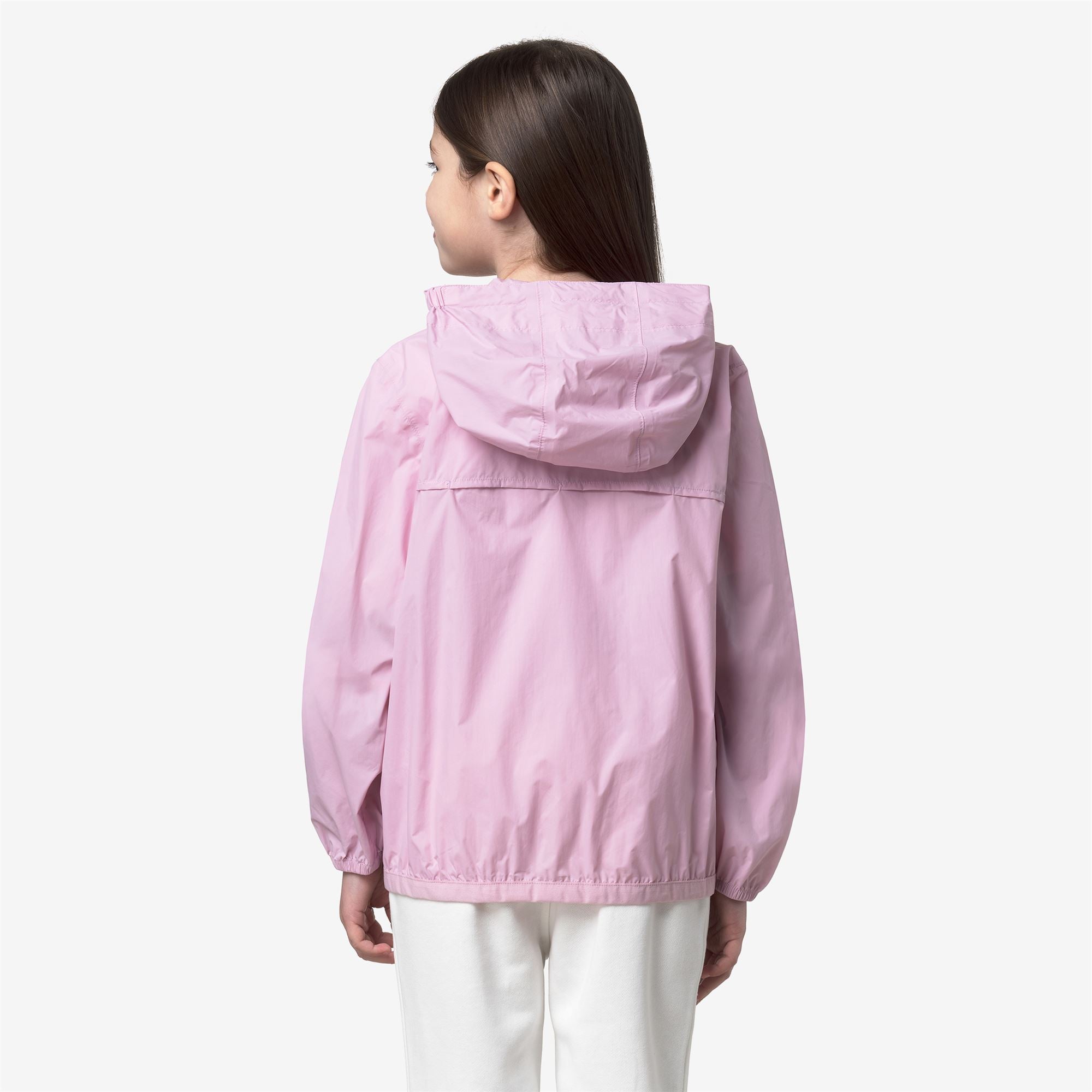 k-way-le-vrai-4-0-claude-veste-coupe-vent-imperm-able-enfant-unisexe-pink-lavend image 3