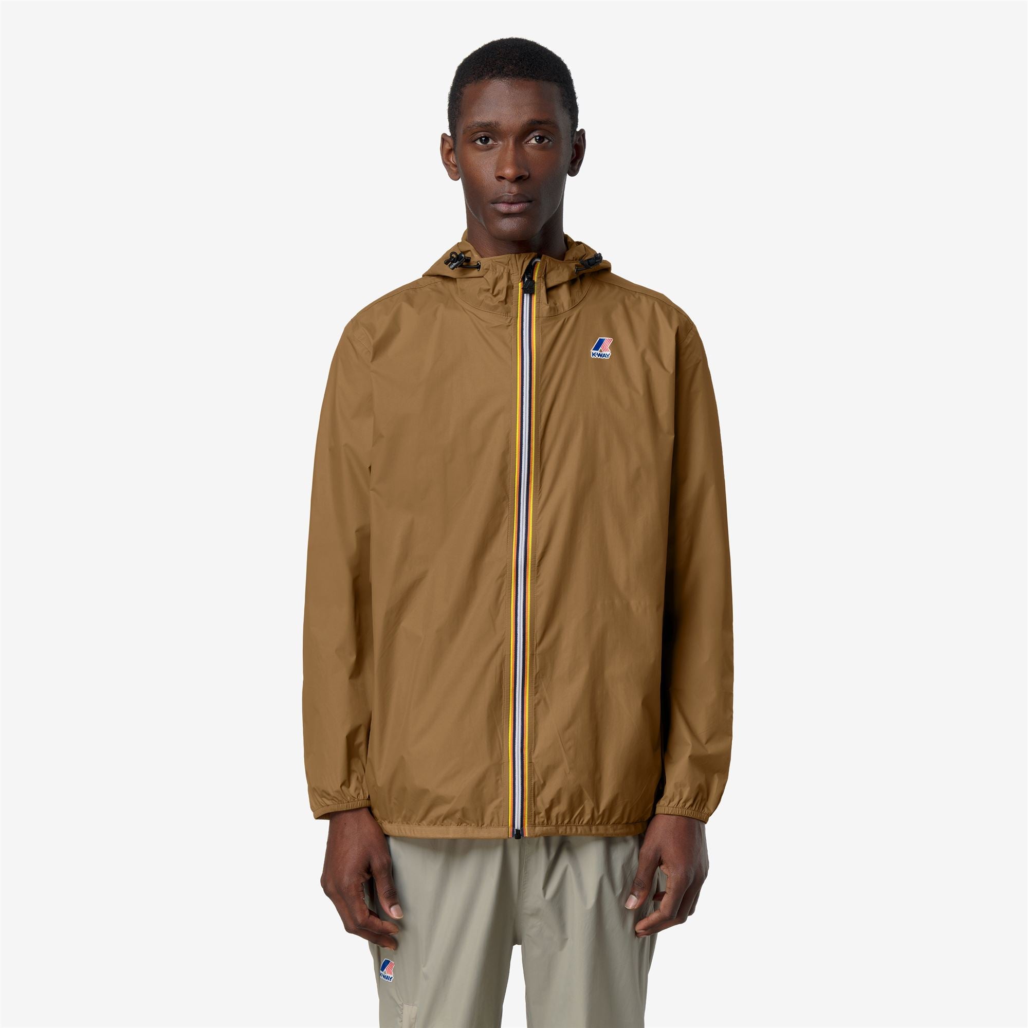 k-way-le-vrai-4-0-claude-veste-courte-unisexe-brown-bistre image 2