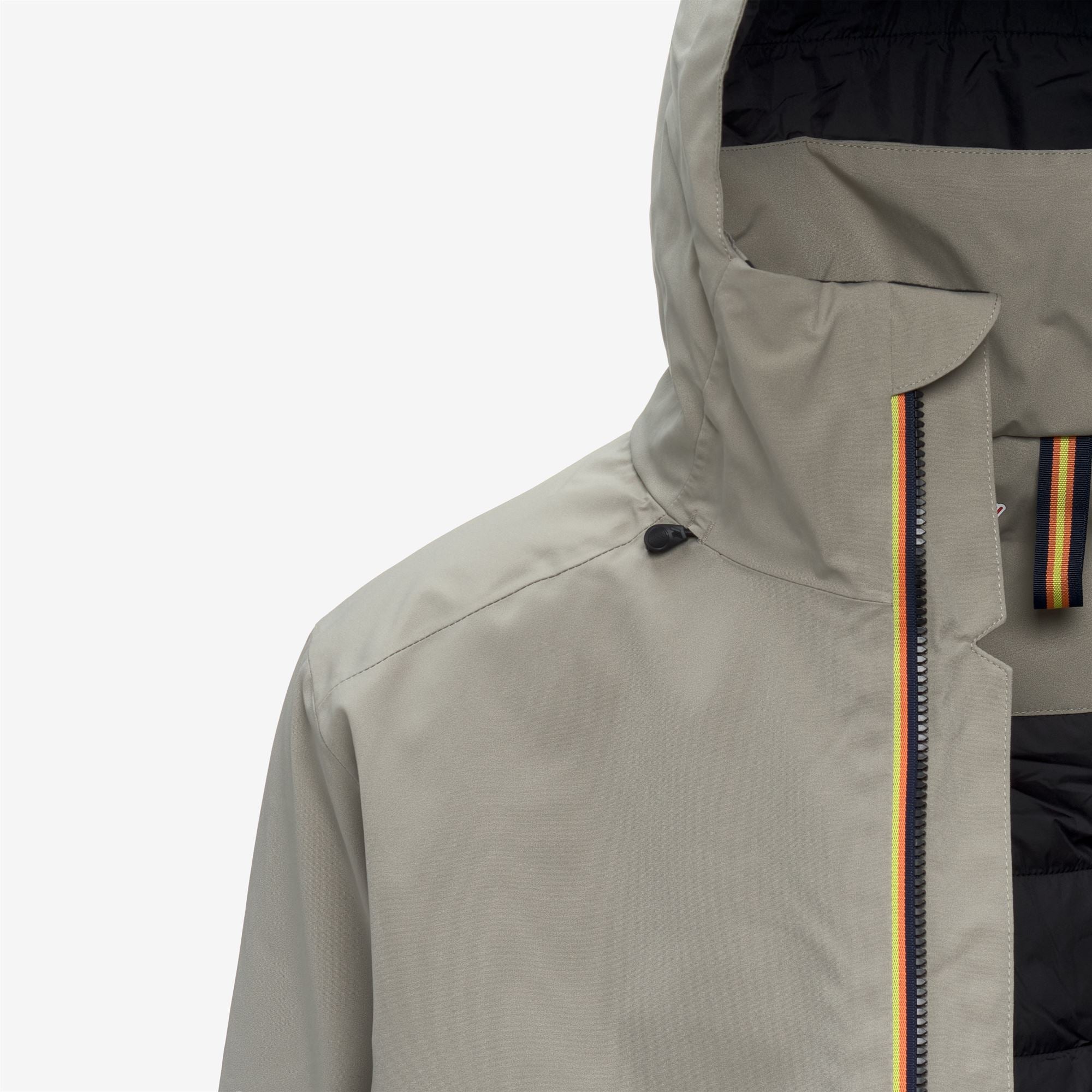 k-way-lesarcs-2l-twill-veste-de-ski-mi-longue-homme-green-oak image 7