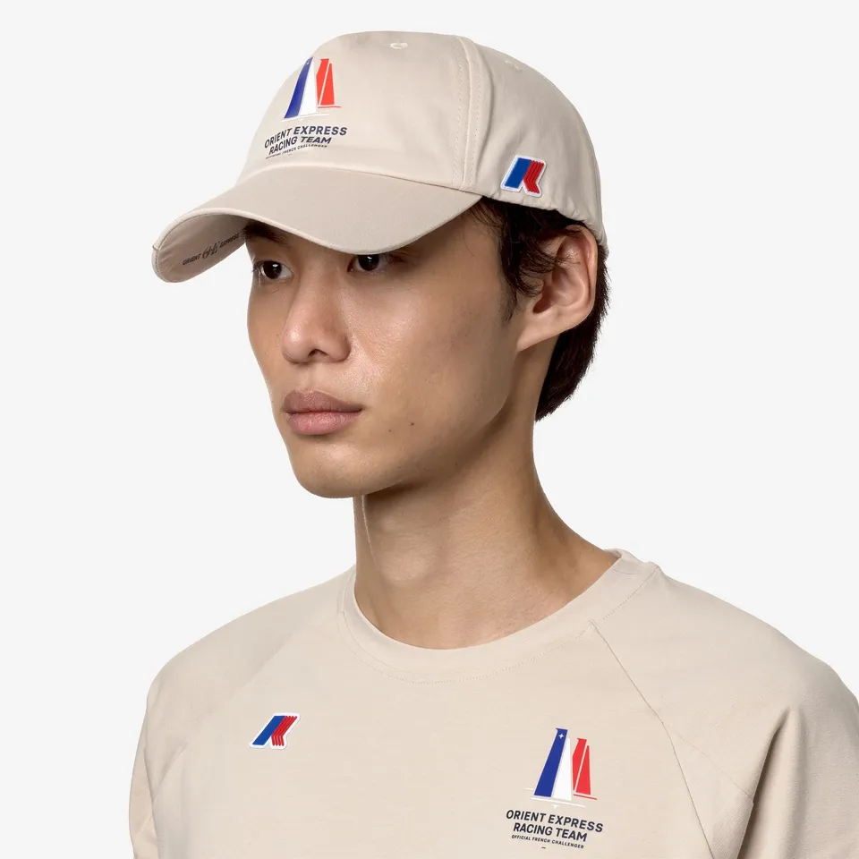 k-way-roberty-orient-express-team-ac-casquette-unisexe-grey-vapor image 1