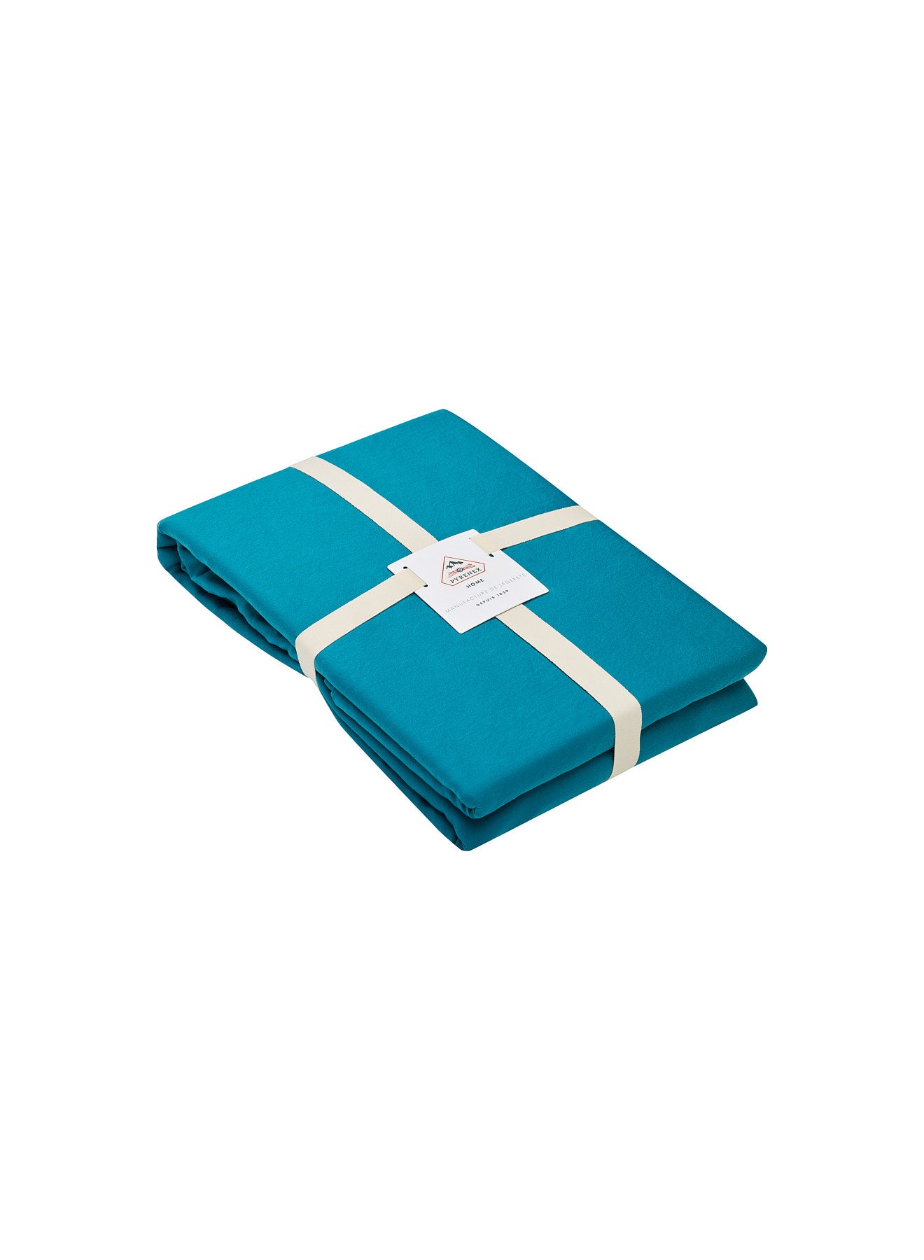 pyrenex-lily-bleu-paon-housse-de-couette-coton-bio-et-tencel-lyocell image 3
