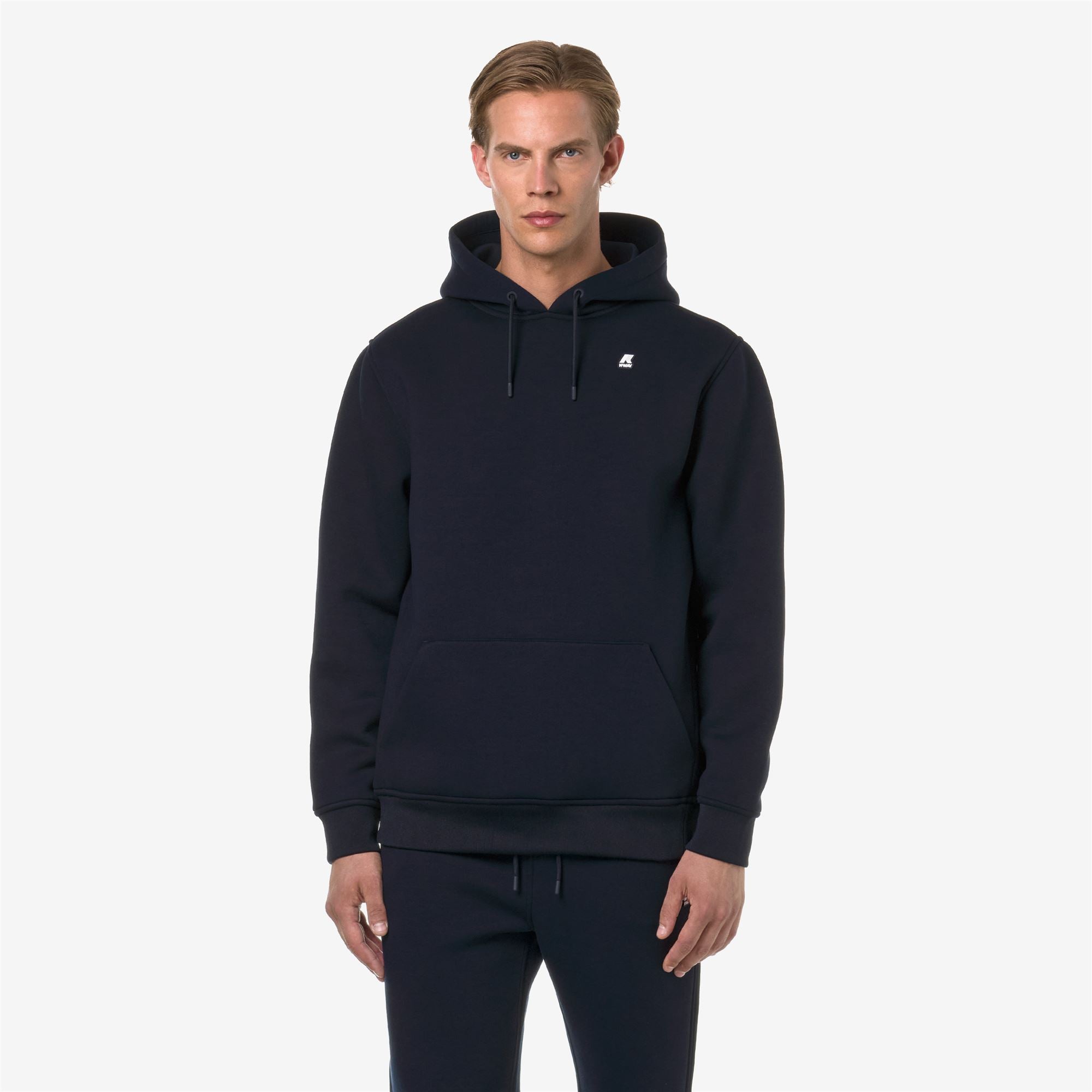 k-way-bernie-spacer-polaire-pull-over-homme-blue-depth image 1
