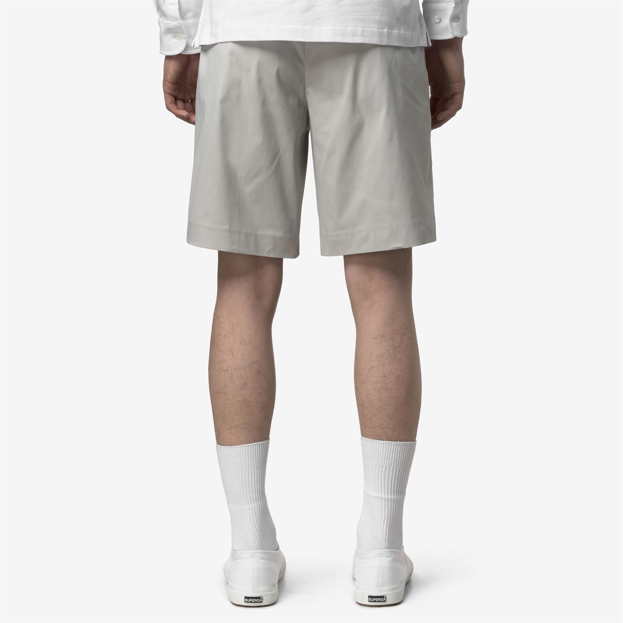 k-way-severe-twill-tech-short-chino-homme-beige-lt image 3