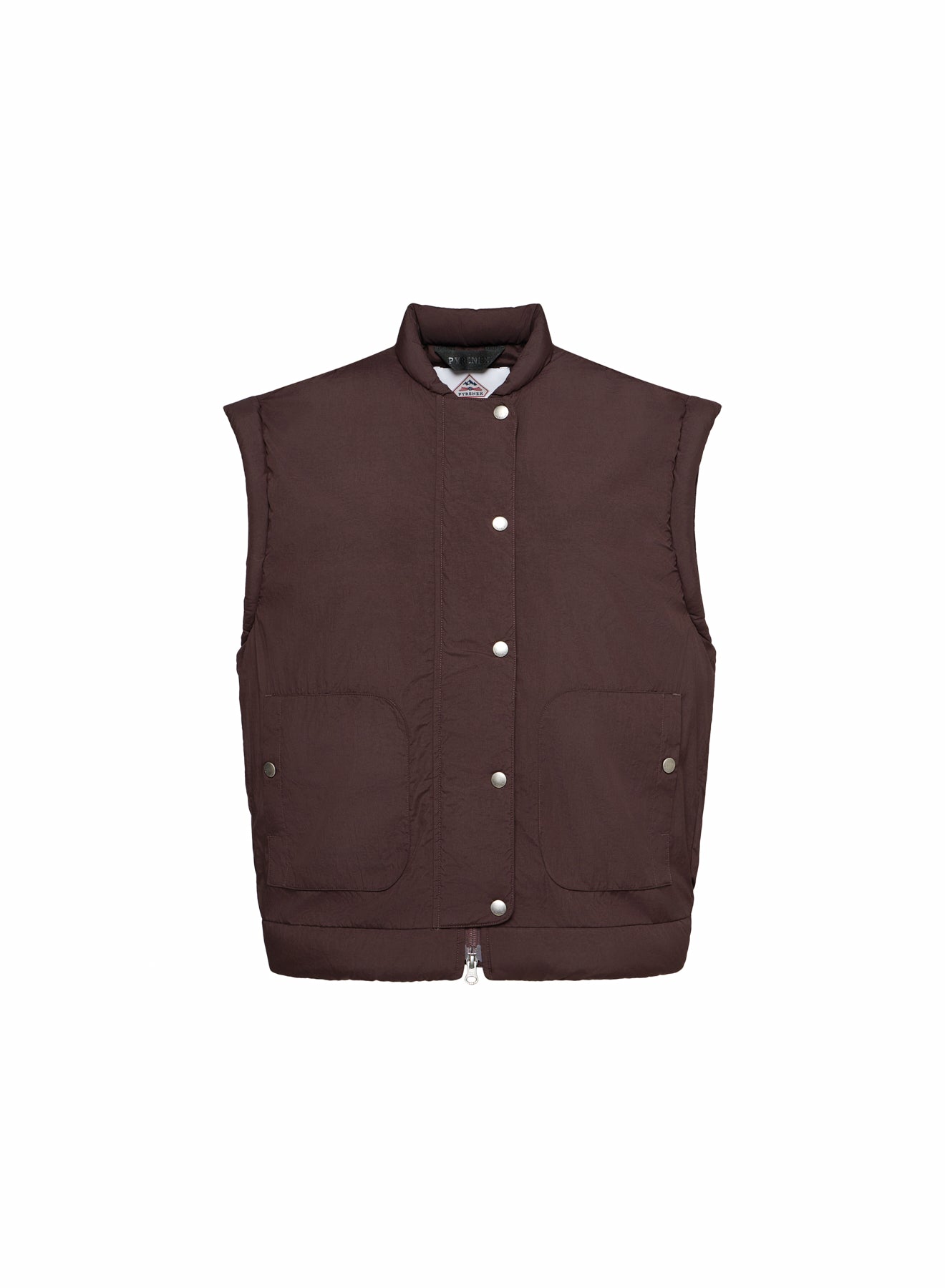 pyrenex-ritzy-doudoune-sans-manches-femme-marron-fonc image 4